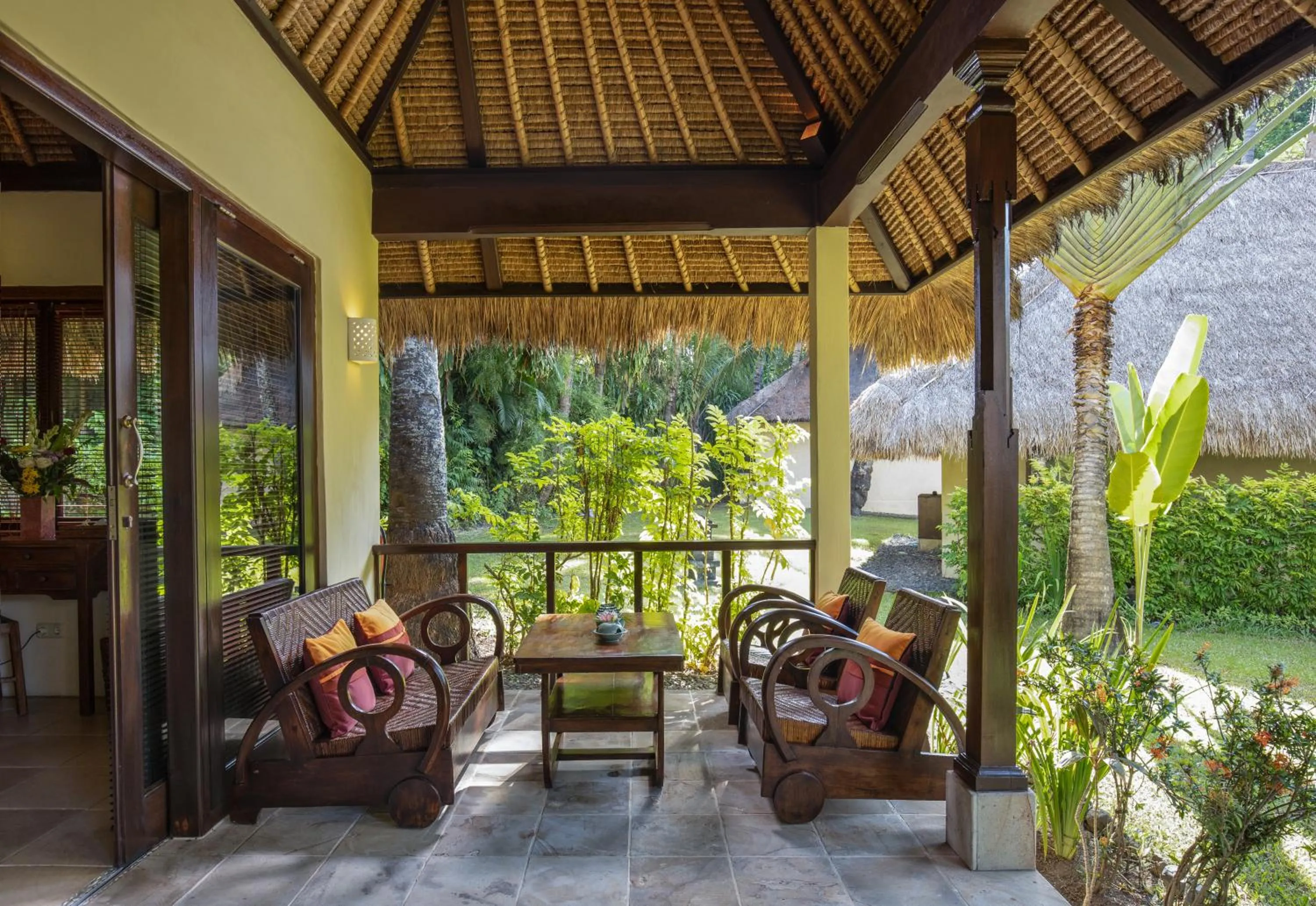 Balcony/Terrace in Alam Anda Ocean Front Resort & Spa Dive Resort
