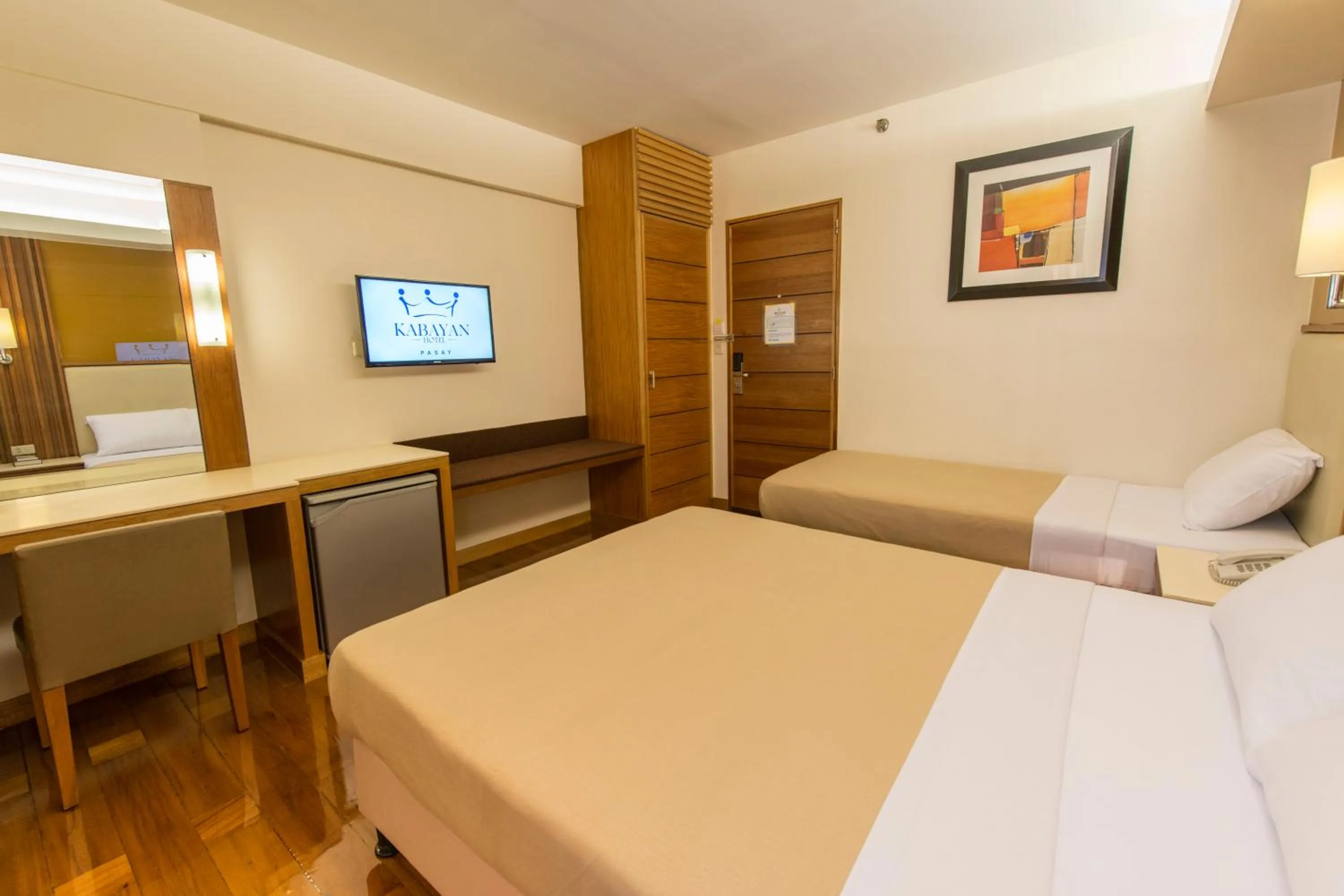Bedroom, Bed in Kabayan Hotel Pasay