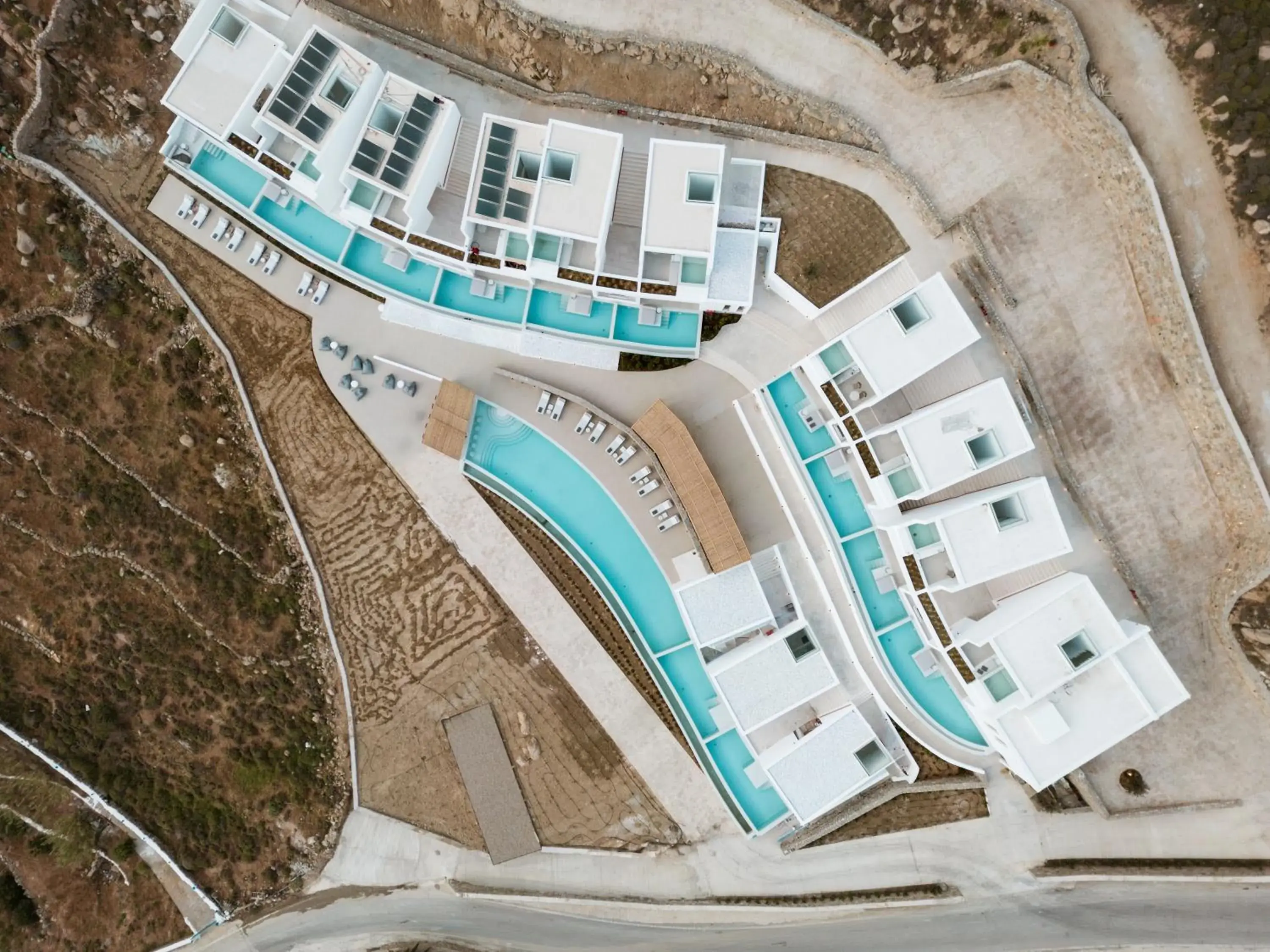 Property building in Mykonos Flow - Super Paradise Property building in Mykonos Flow - Super Paradise