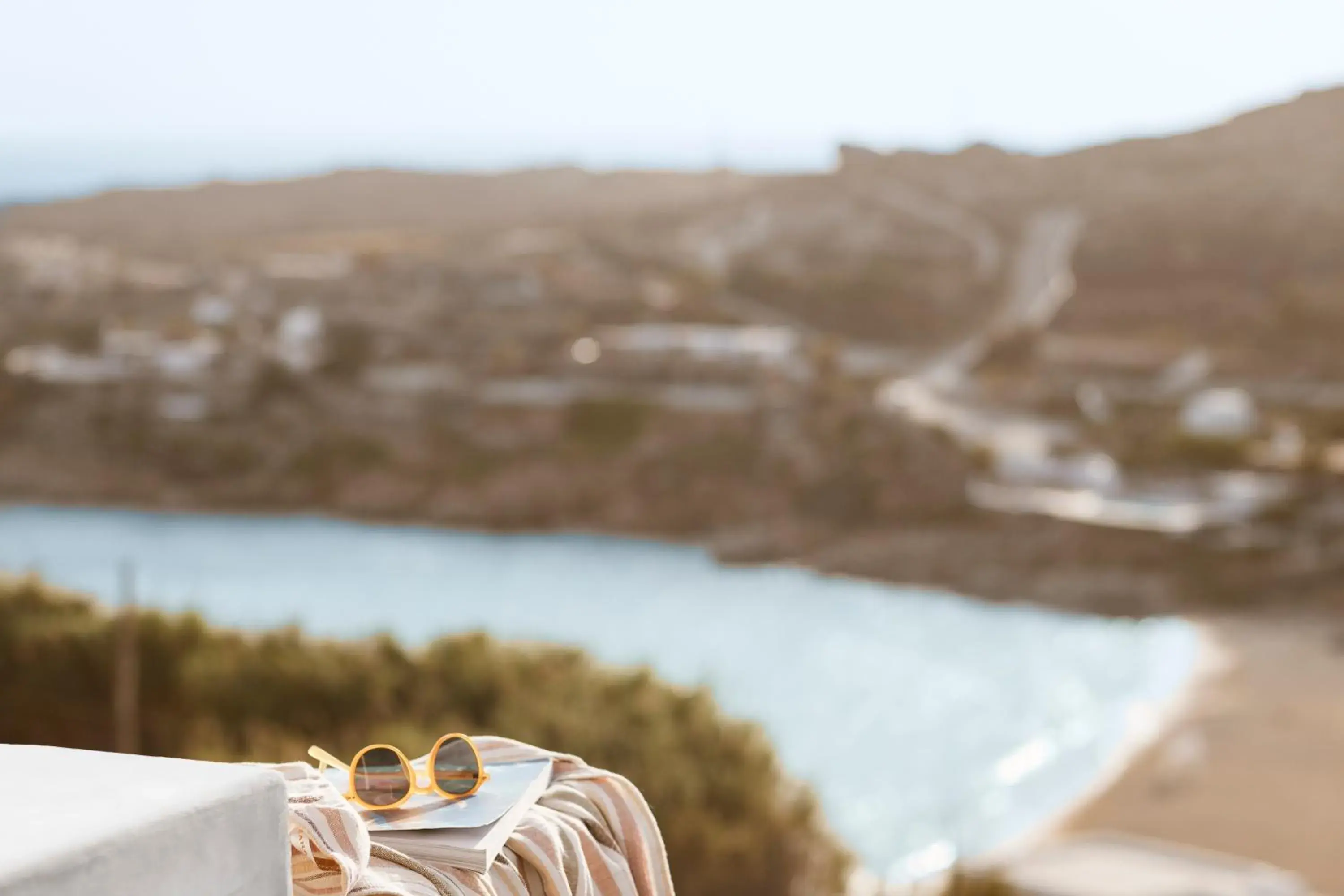 Junior Jetted Tub Suite with Side Sea View in Mykonos Flow - Super Paradise Junior Jetted Tub Suite with Side Sea View in Mykonos Flow - Super Paradise