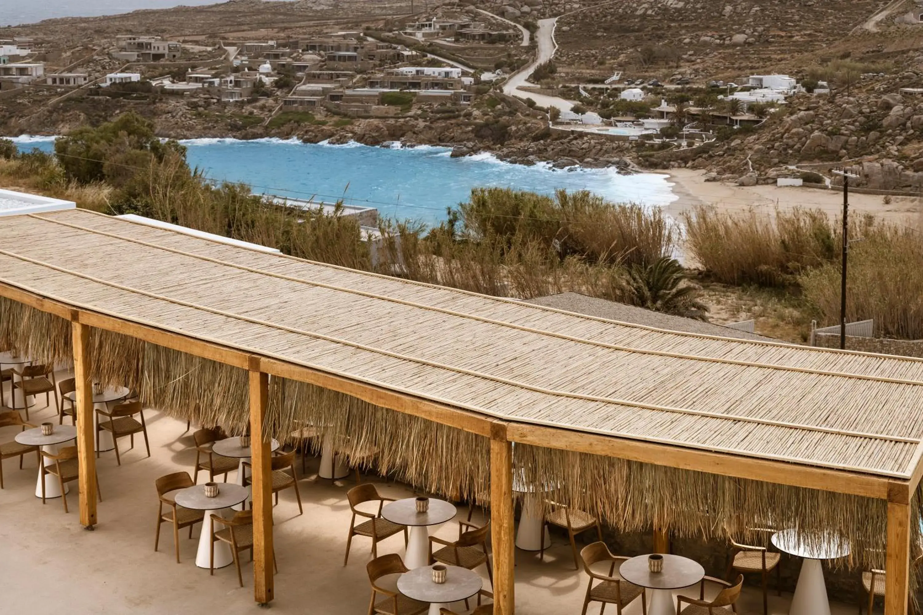 Restaurant/places to eat in Mykonos Flow - Super Paradise Restaurant/places to eat in Mykonos Flow - Super Paradise