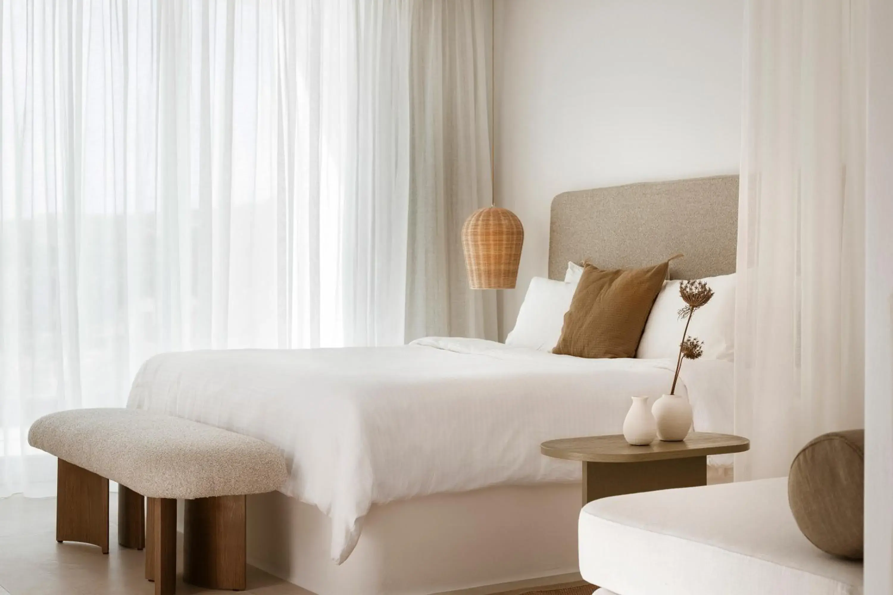 Bed in Mykonos Flow - Super Paradise Bed in Mykonos Flow - Super Paradise