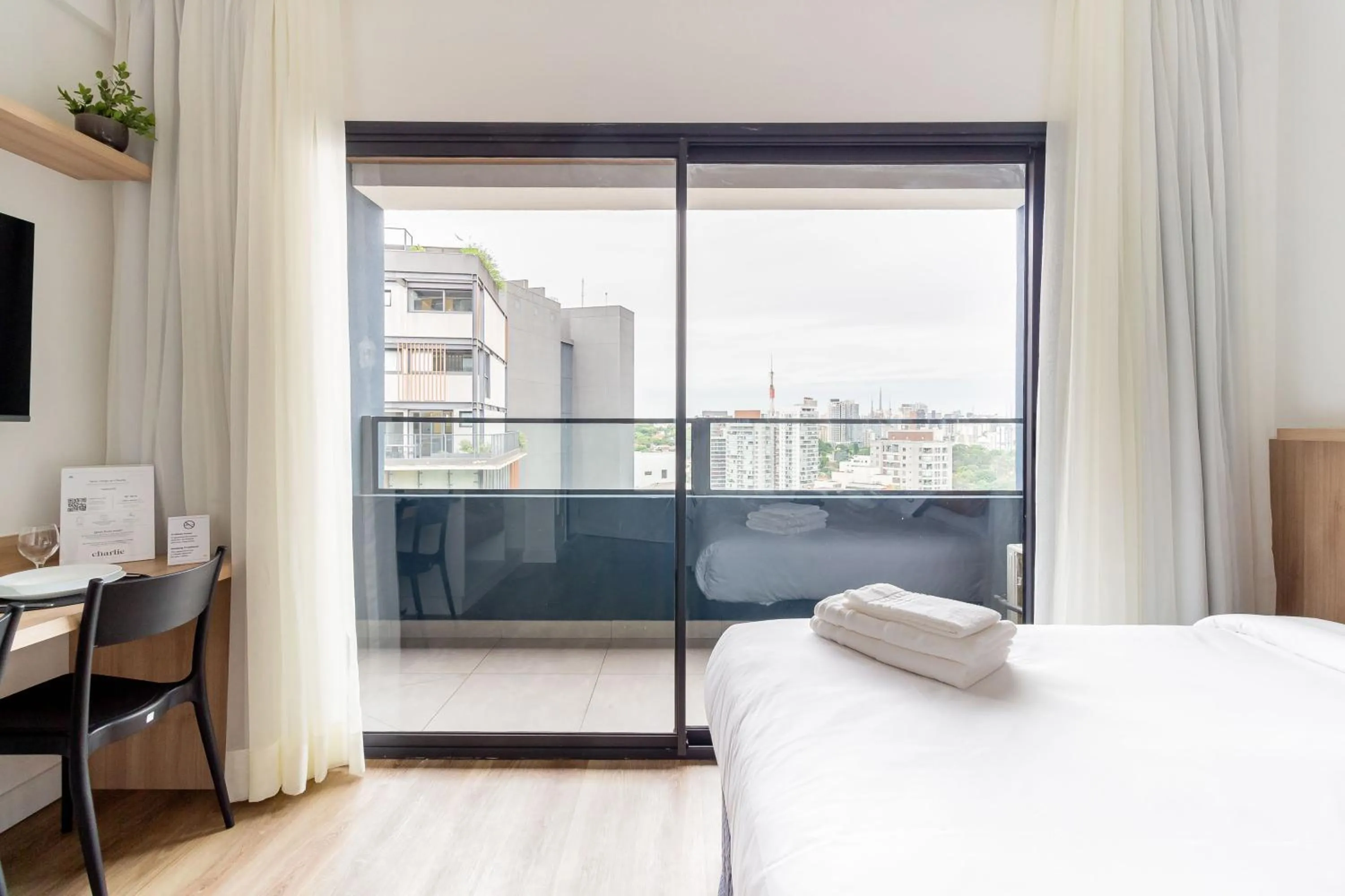 Bed in Charlie Harmonia Vila Madalena