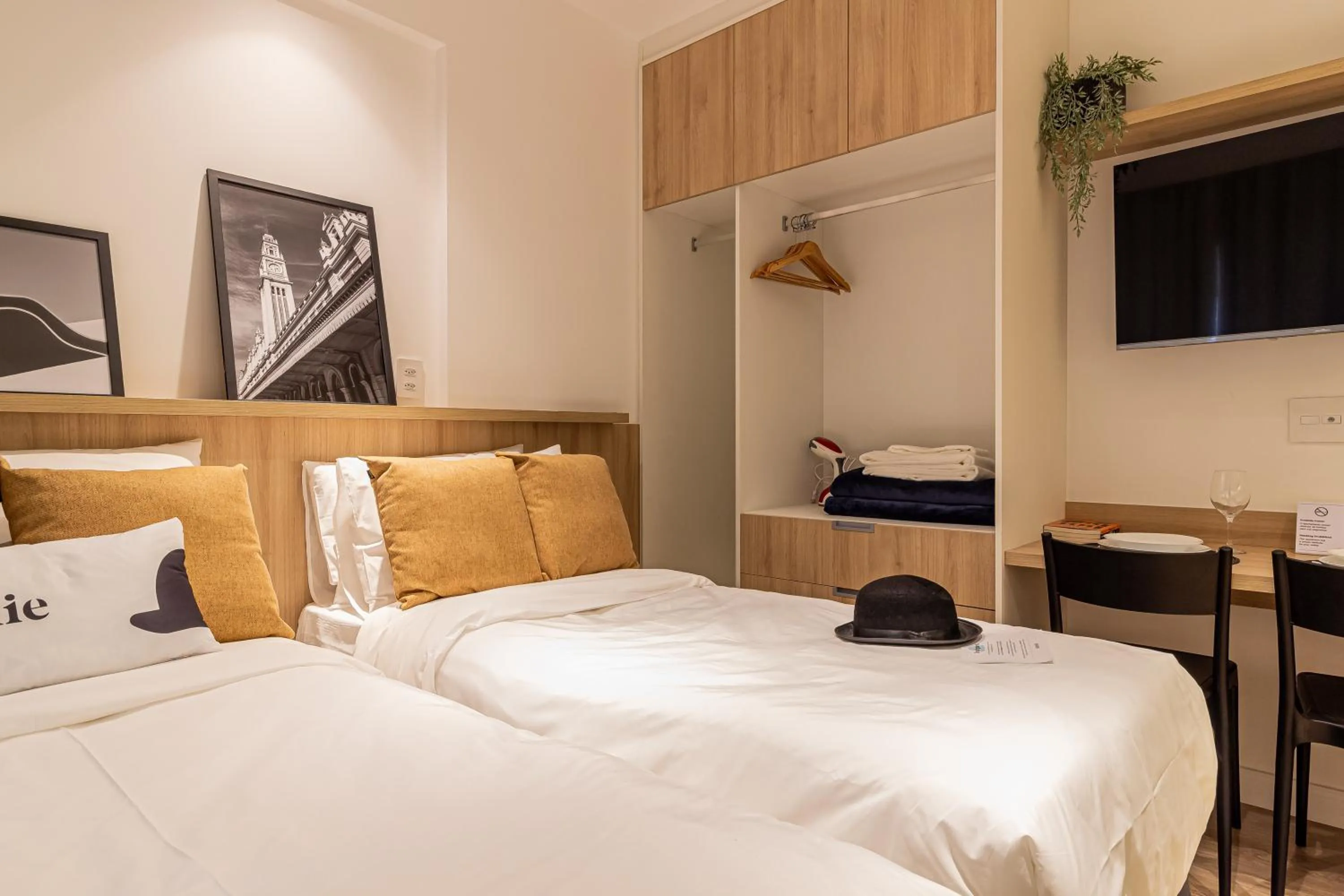 Bed in Charlie Harmonia Vila Madalena