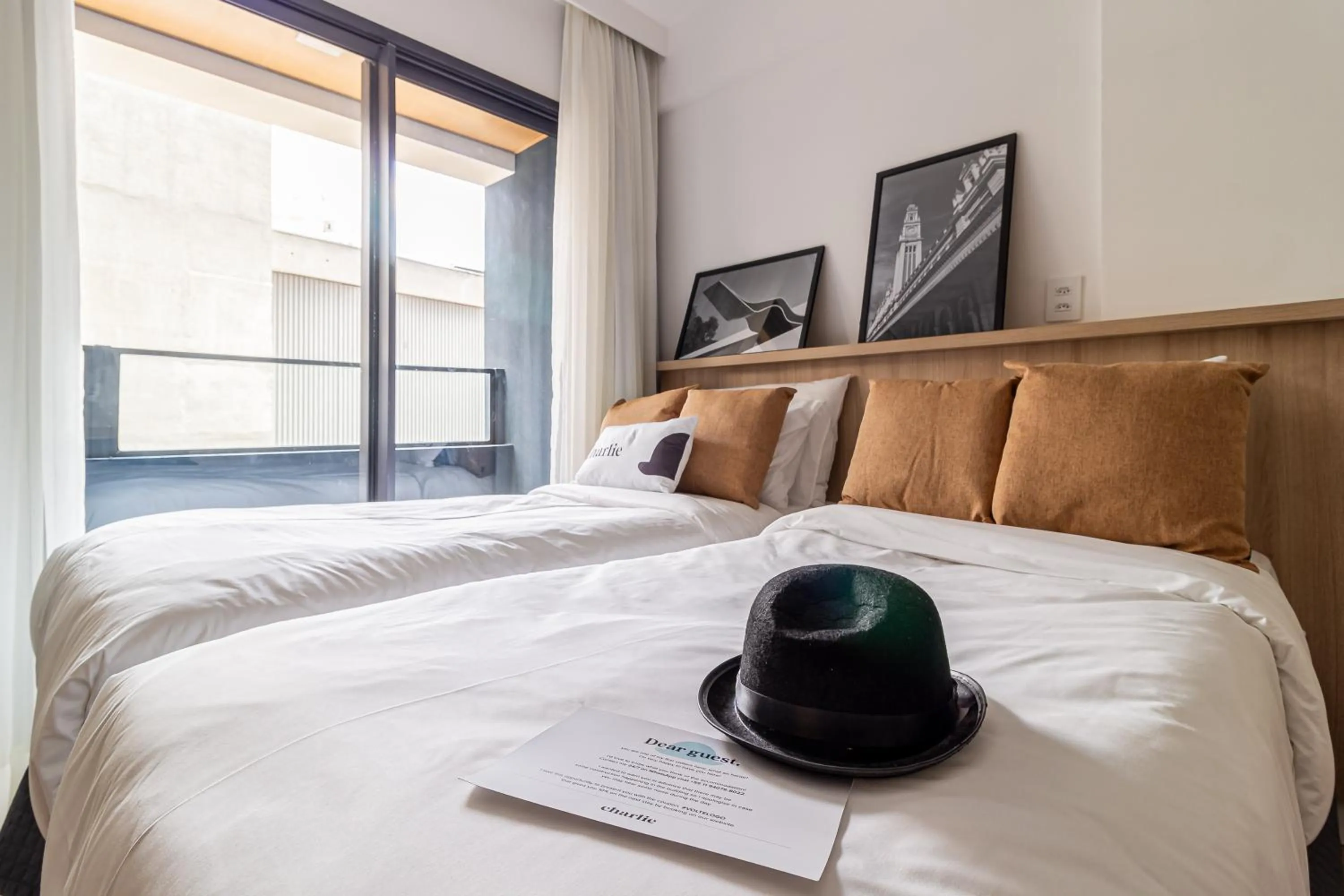 Bed in Charlie Harmonia Vila Madalena