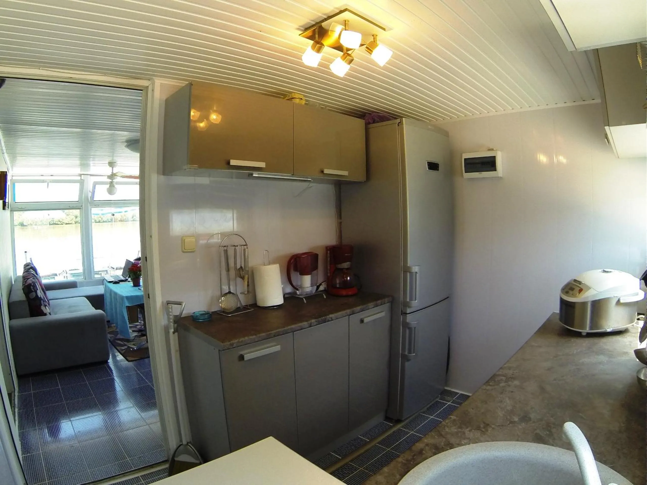 Kitchen or kitchenette in Delta Pontoon