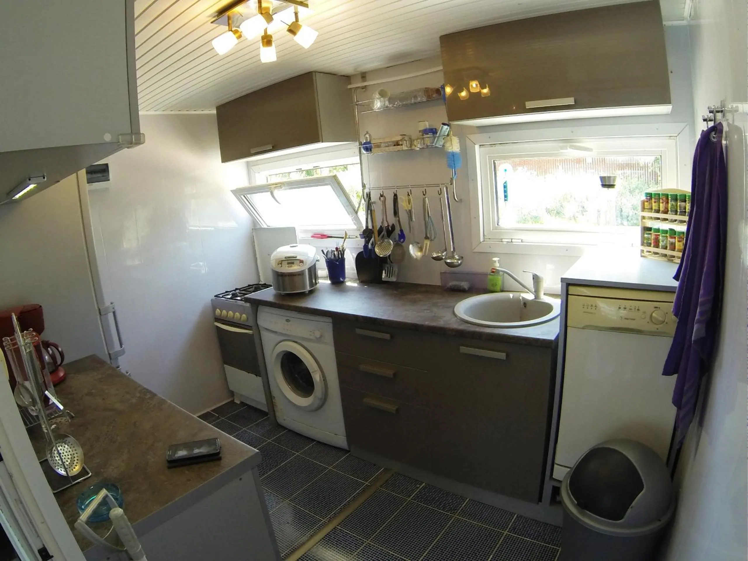 Kitchen or kitchenette in Delta Pontoon