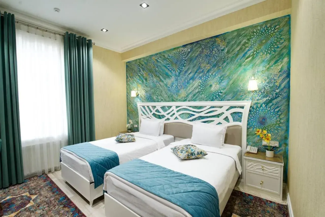 Twin Room with Bathroom in HOTEL SILK ROAD EMPIRE SAMARKAND Twin Room with Bathroom in HOTEL SILK ROAD EMPIRE SAMARKAND