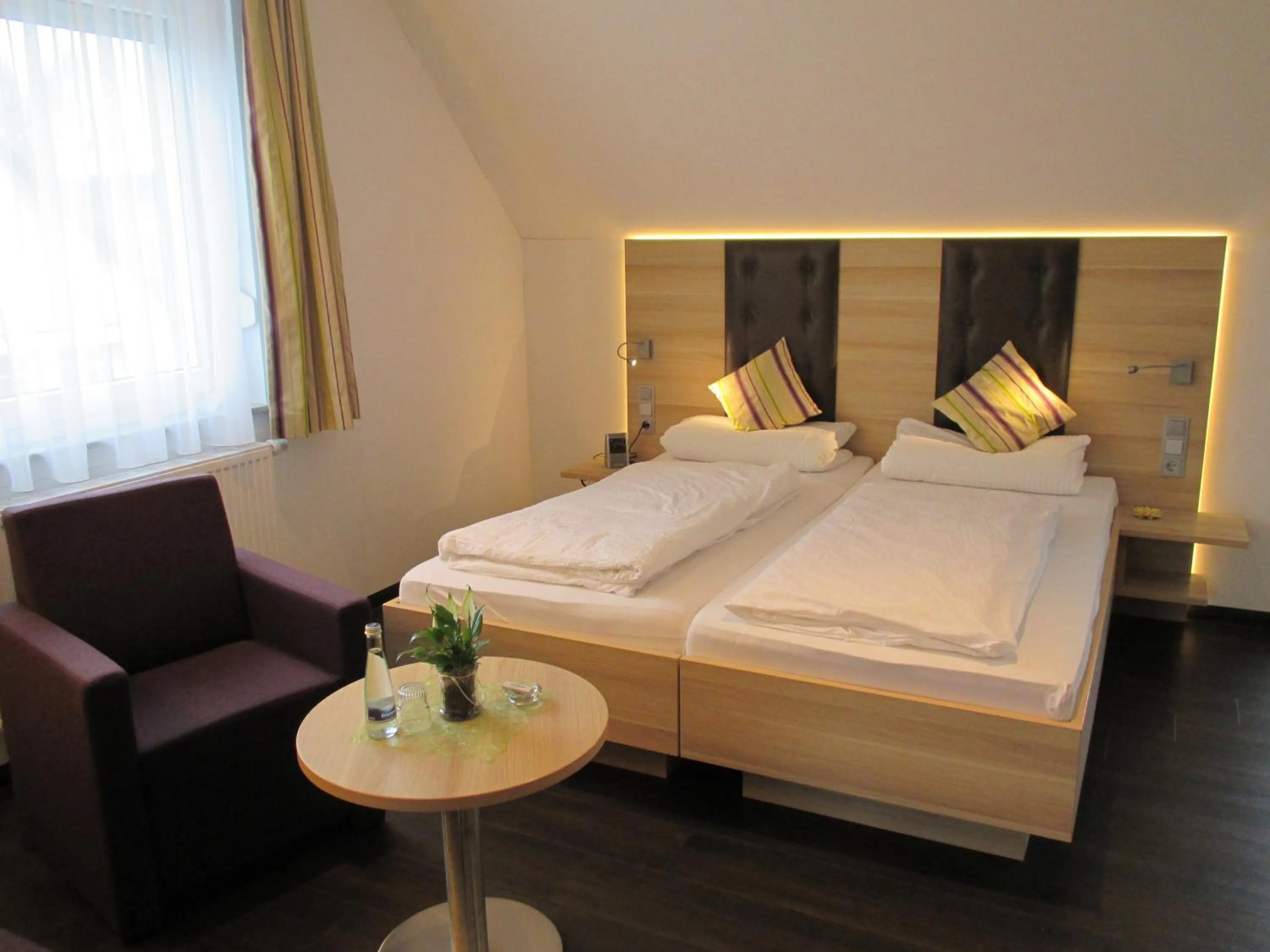 Bed in Landhotel zur Linde