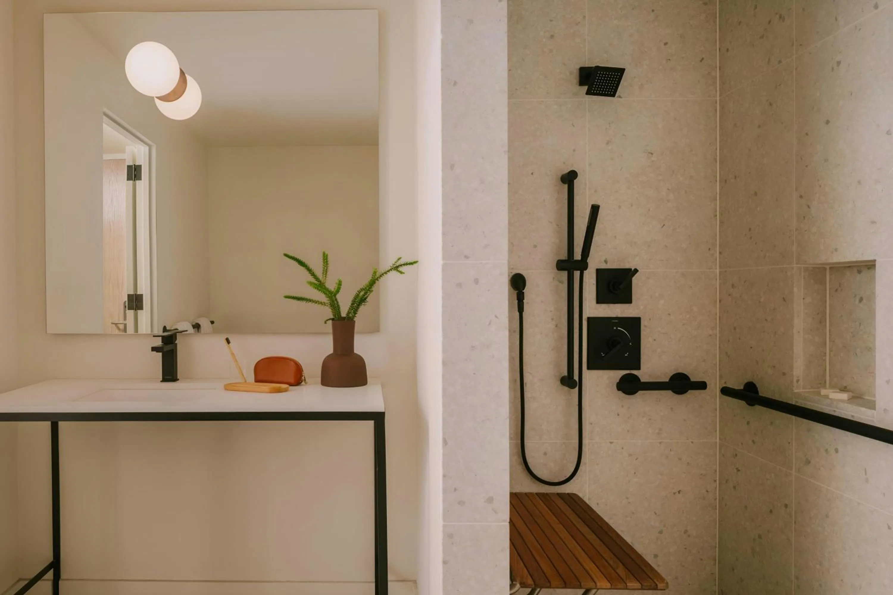Bathroom in Sonder by Marriott Bonvoy The Craftsman Apartments Downtown LA