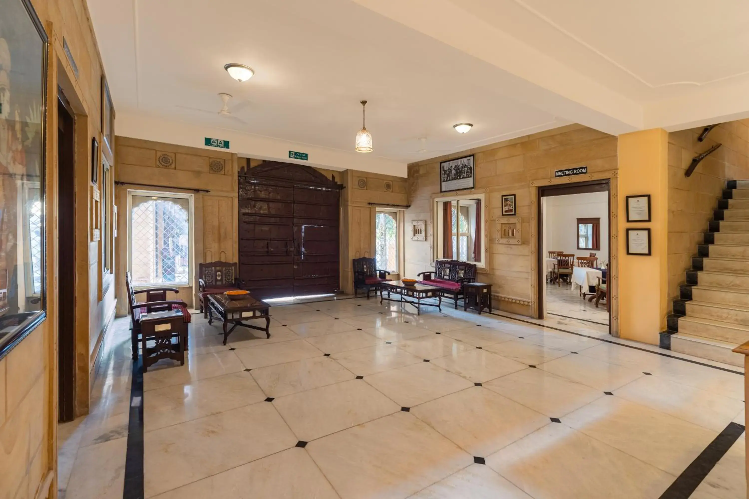 Property building in WelcomHeritage Kalyan Bhawan Hotel Property building in WelcomHeritage Kalyan Bhawan Hotel