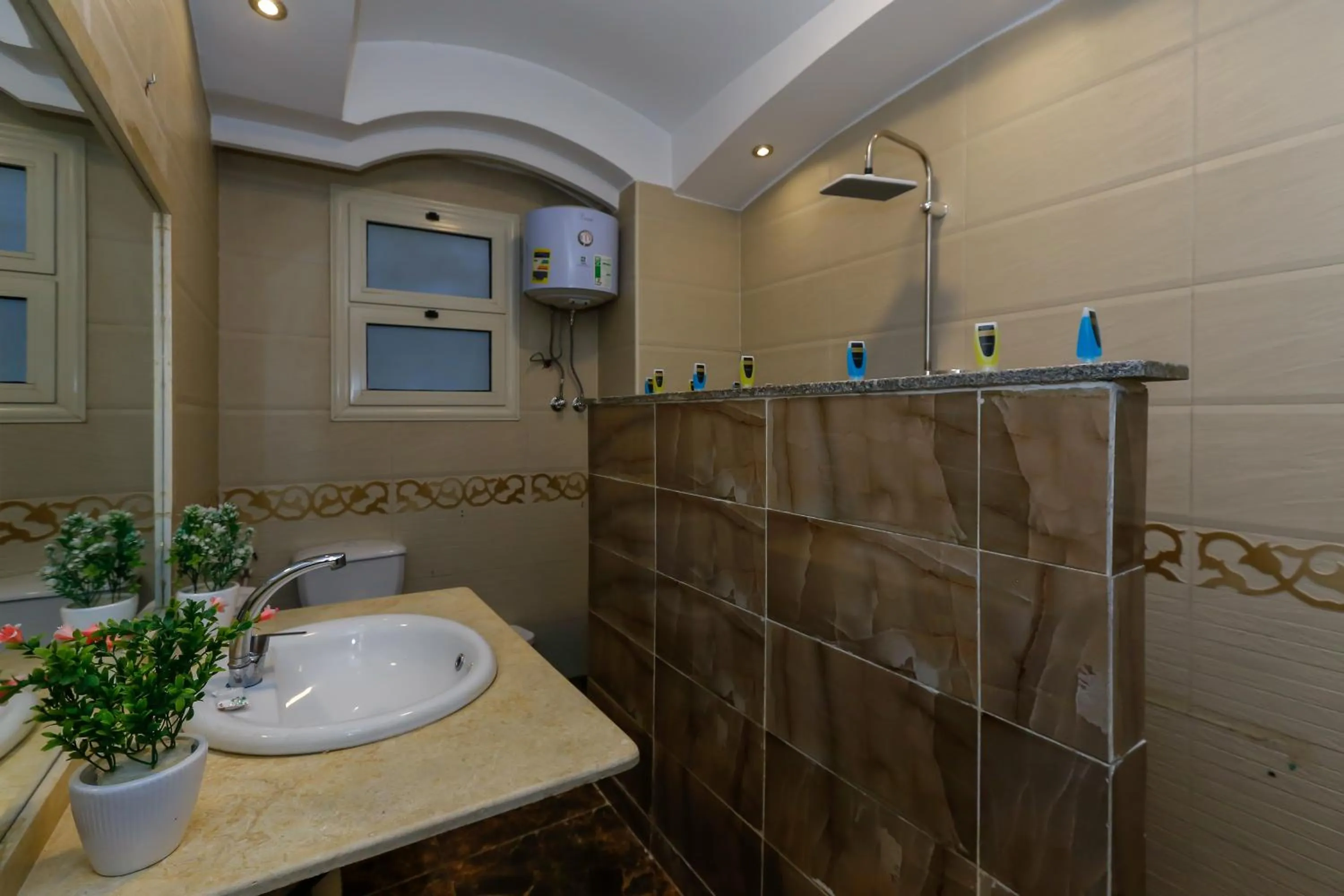 Turquoise Pyramids palace