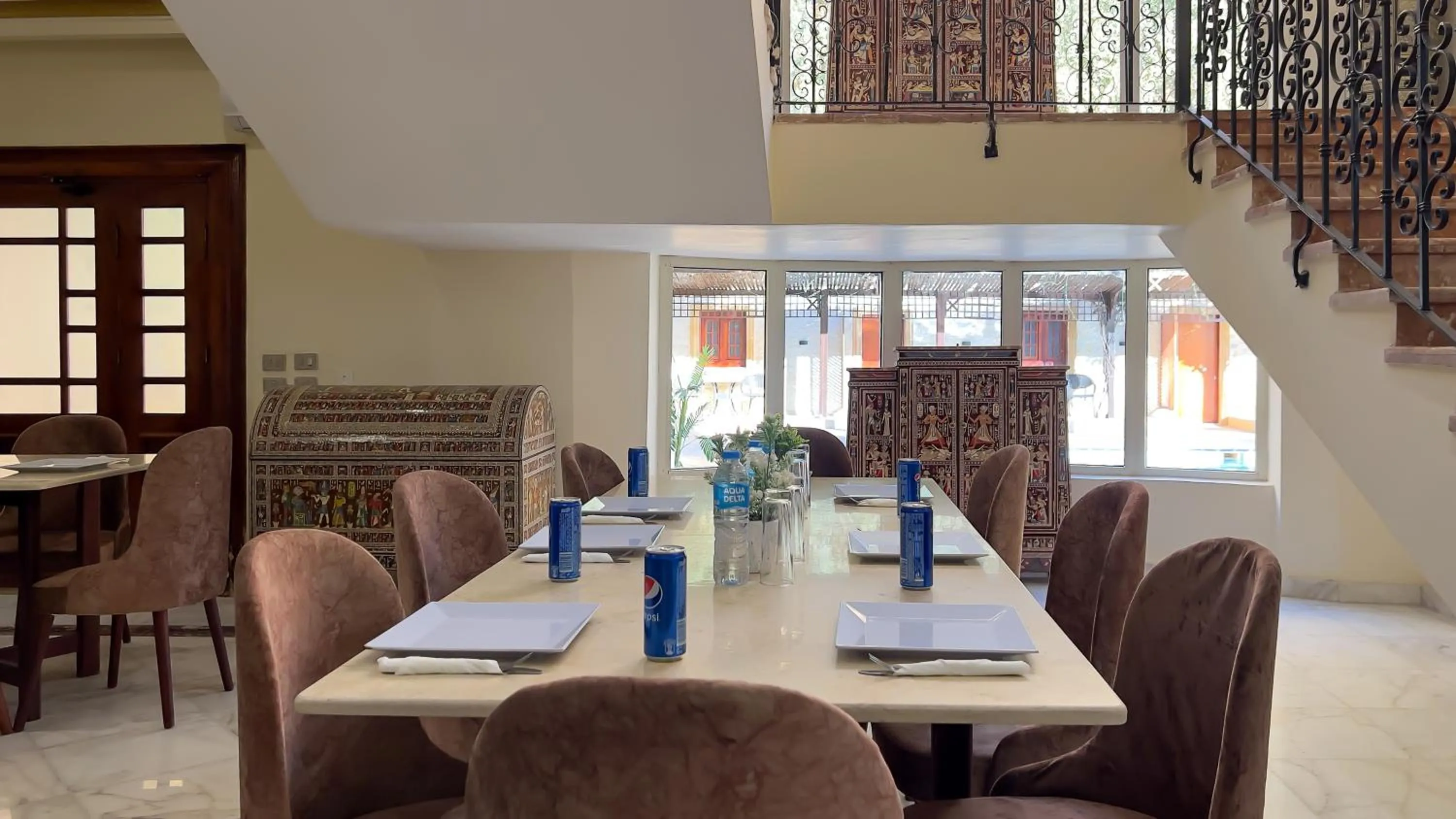 Turquoise Pyramids palace