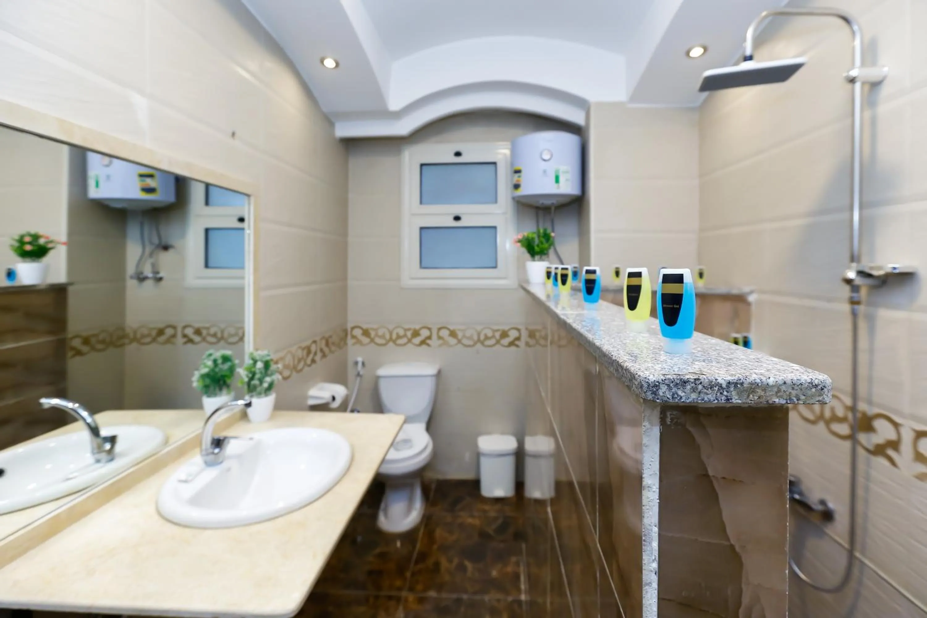 Turquoise Pyramids palace