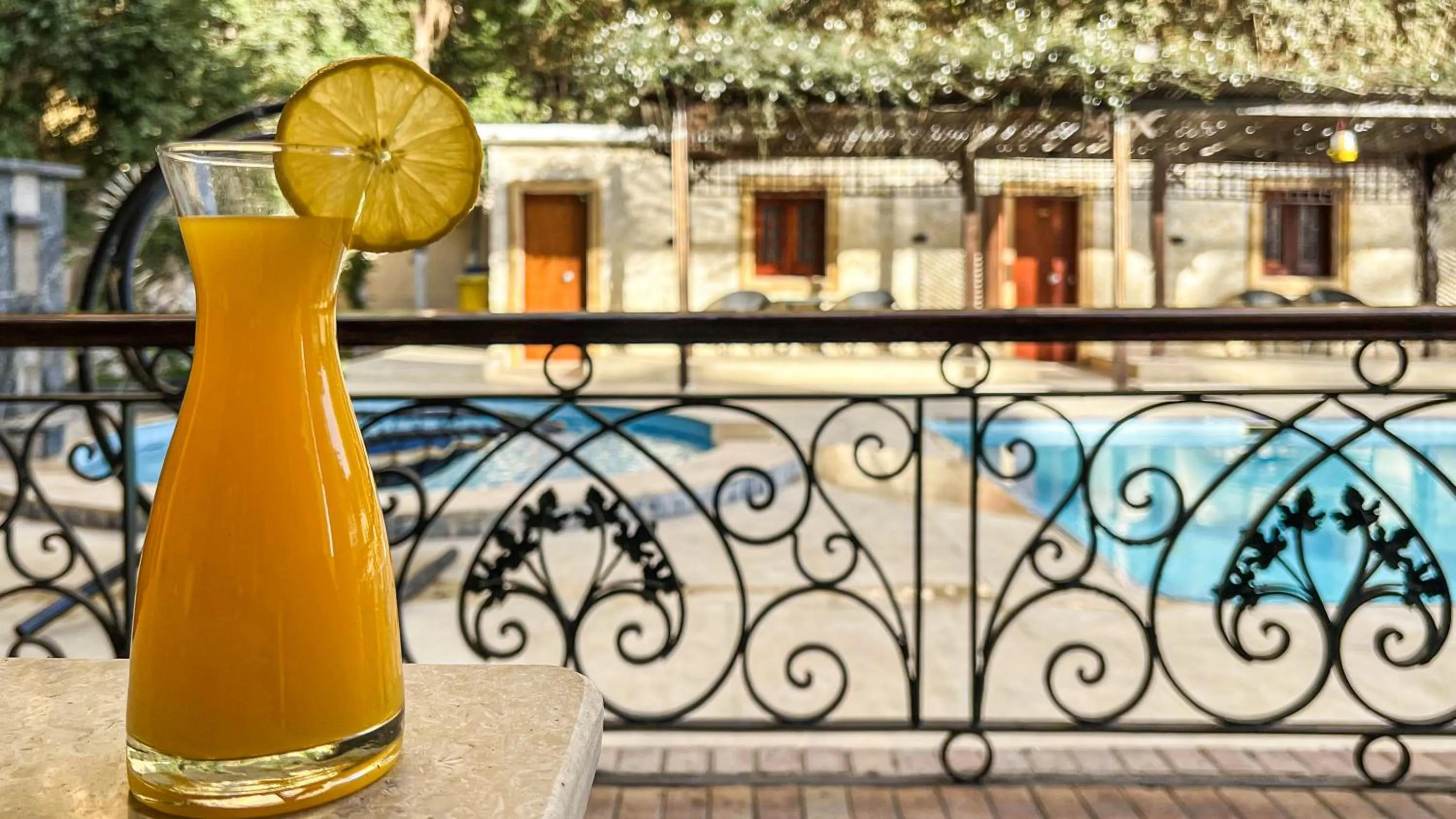 Turquoise Pyramids palace