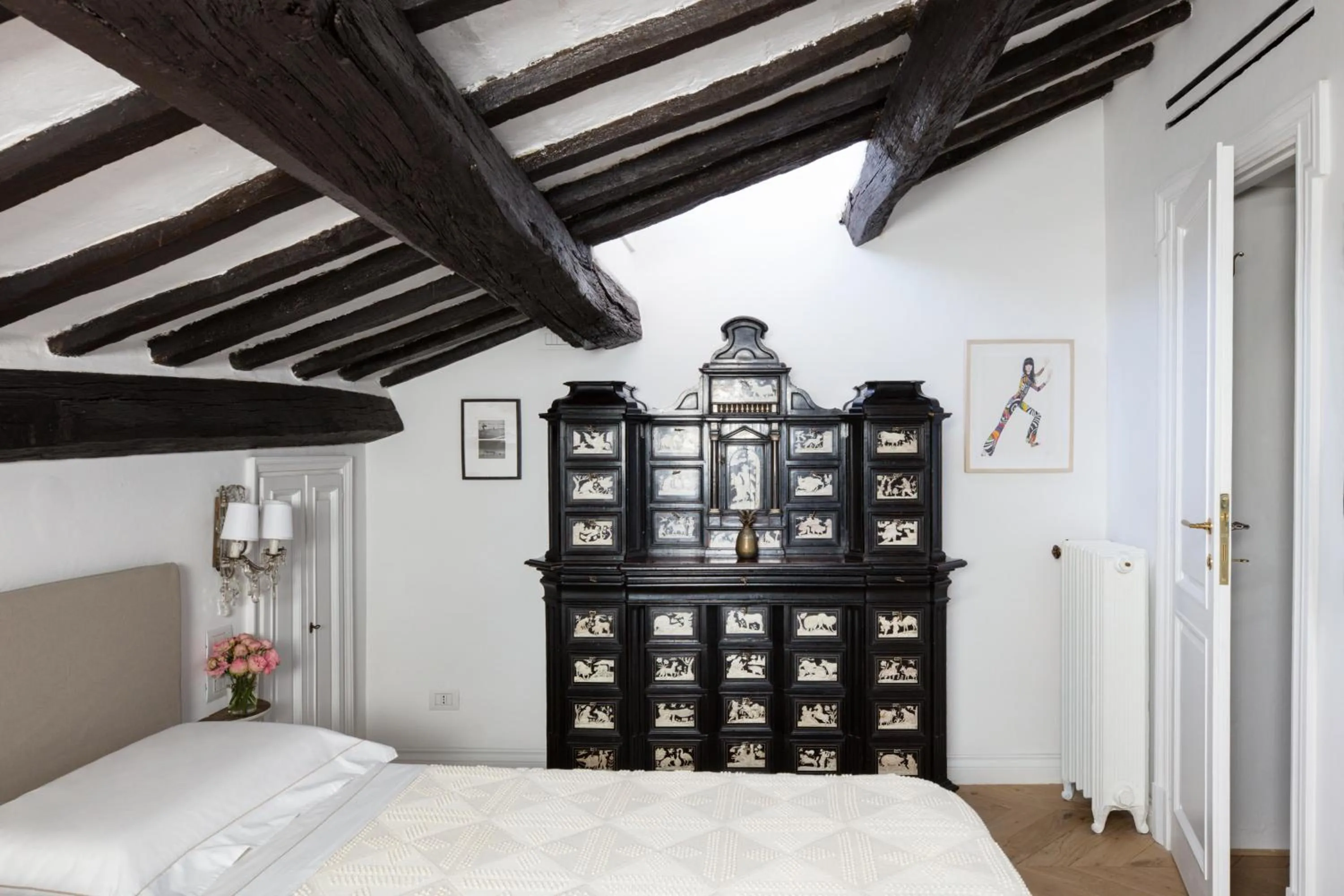 Bedroom, Bed in YourSuiteRome