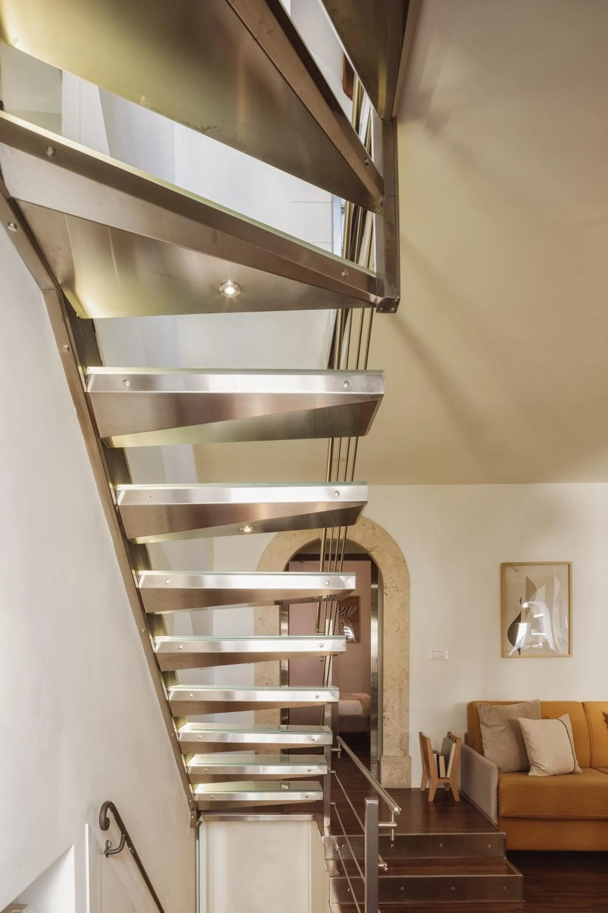 Living room in YourSuiteRome