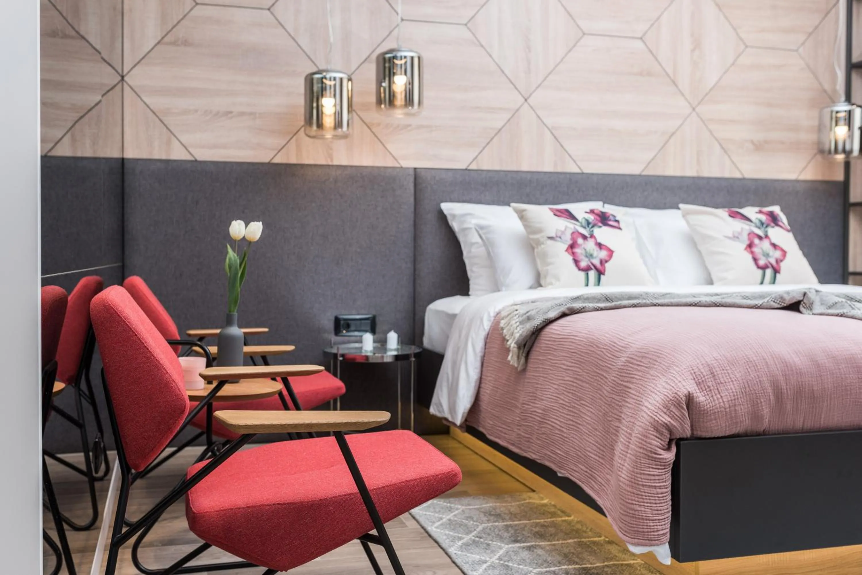 Seating area, Bed in Apartments & Rooms Mareta Exclusive