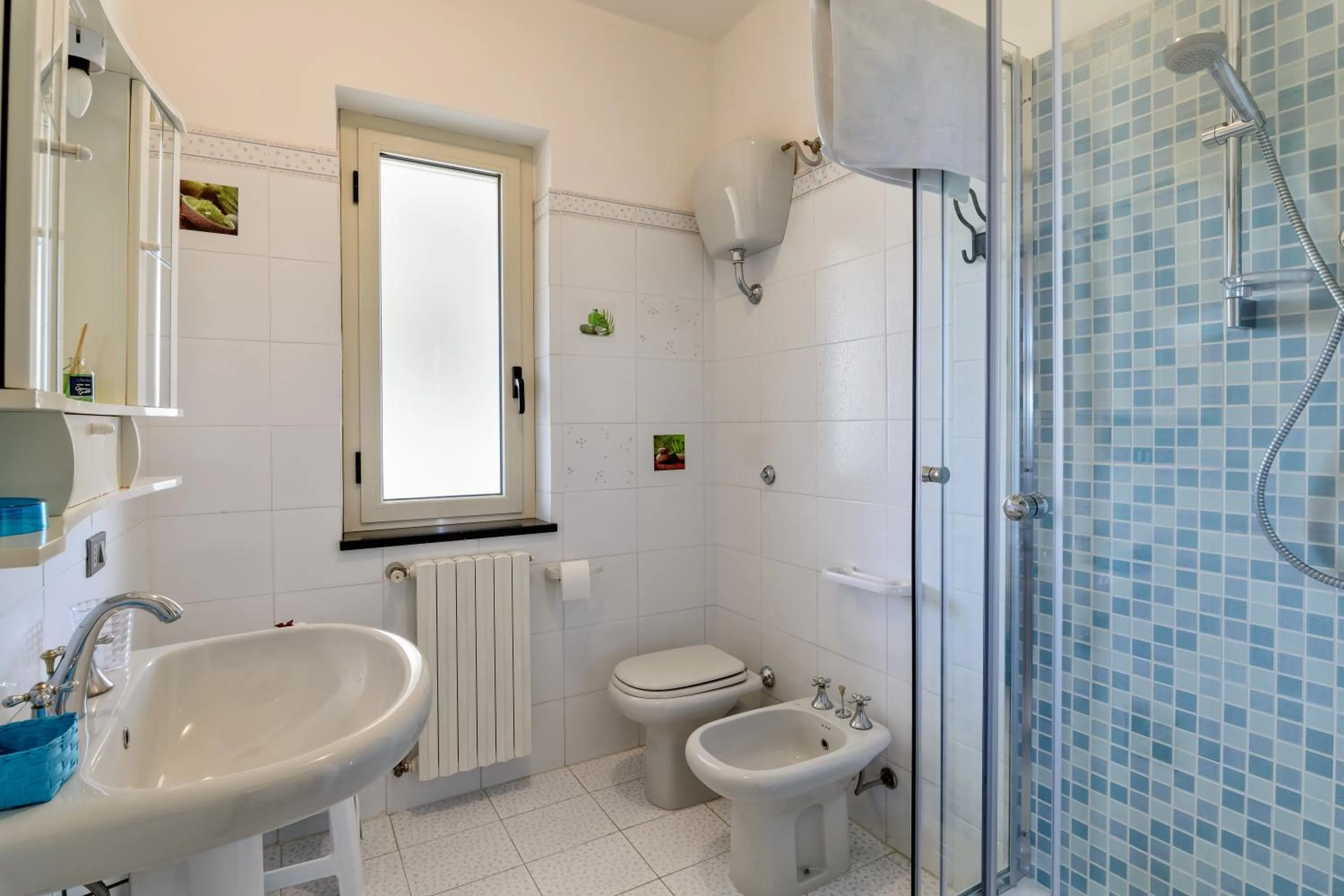 Shower in B&B Belvedere