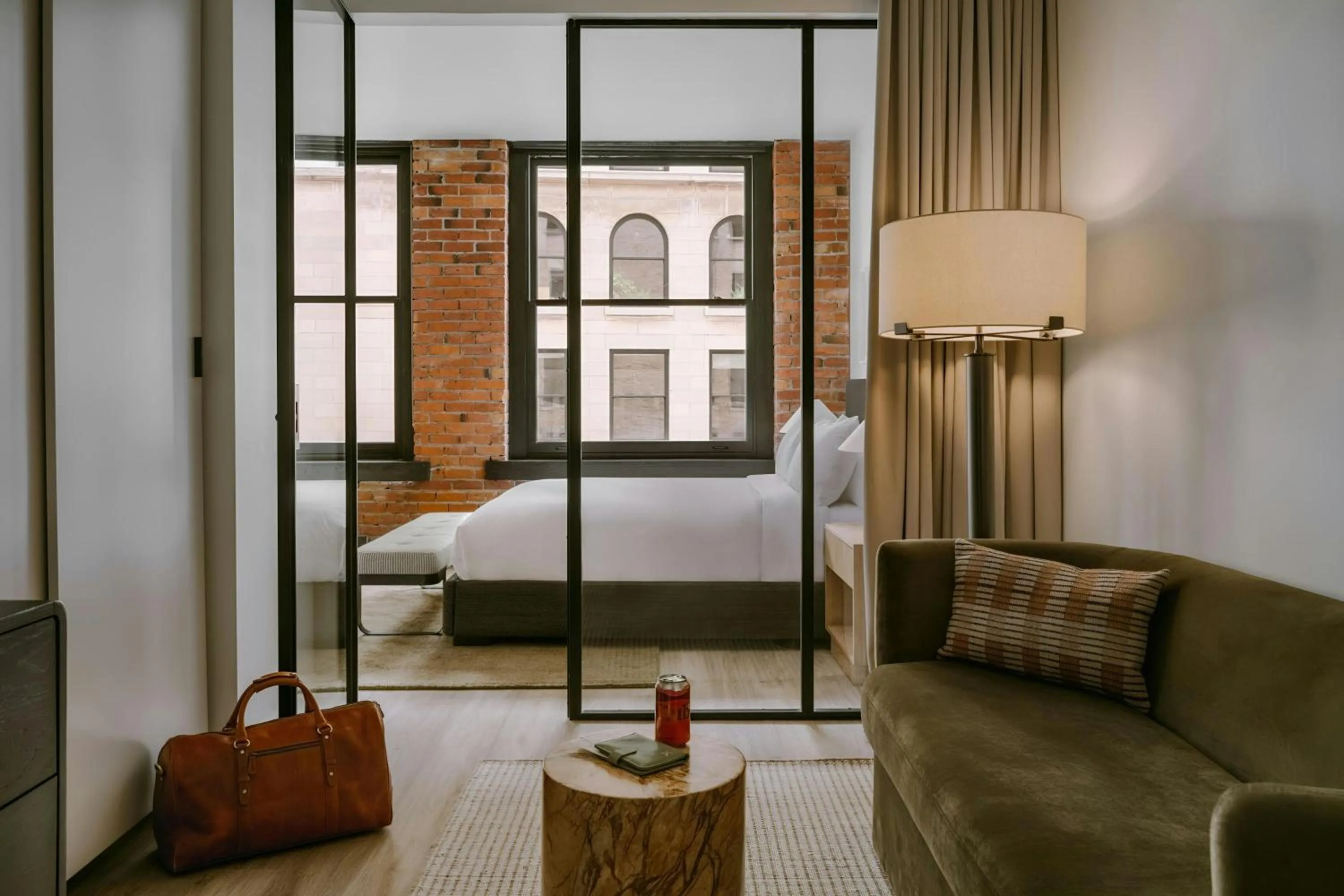 Bedroom, Bed in Sonder by Marriott Bonvoy Apollon Apartments Old Montreal