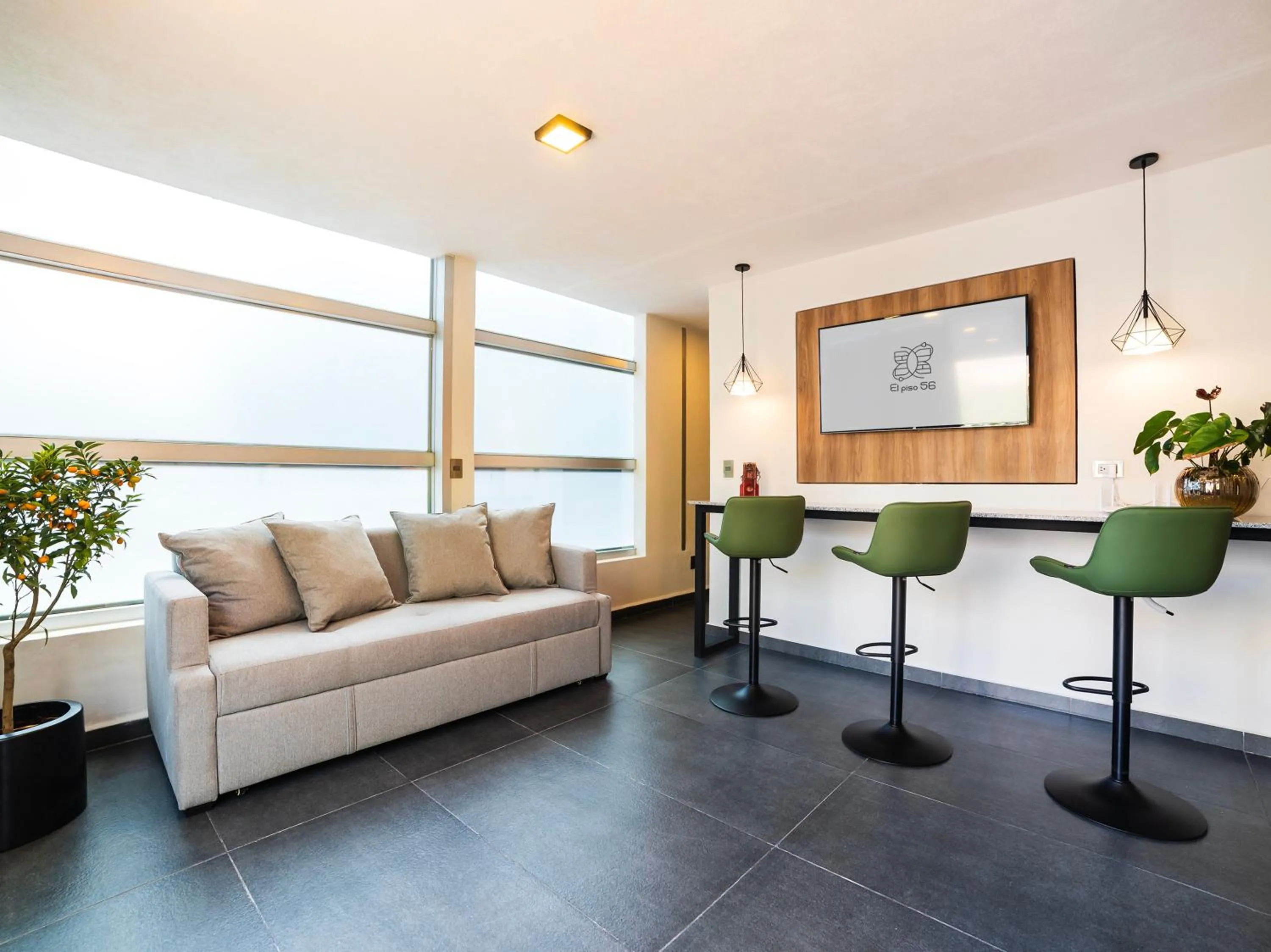 Seating area in Edificio Piso 56