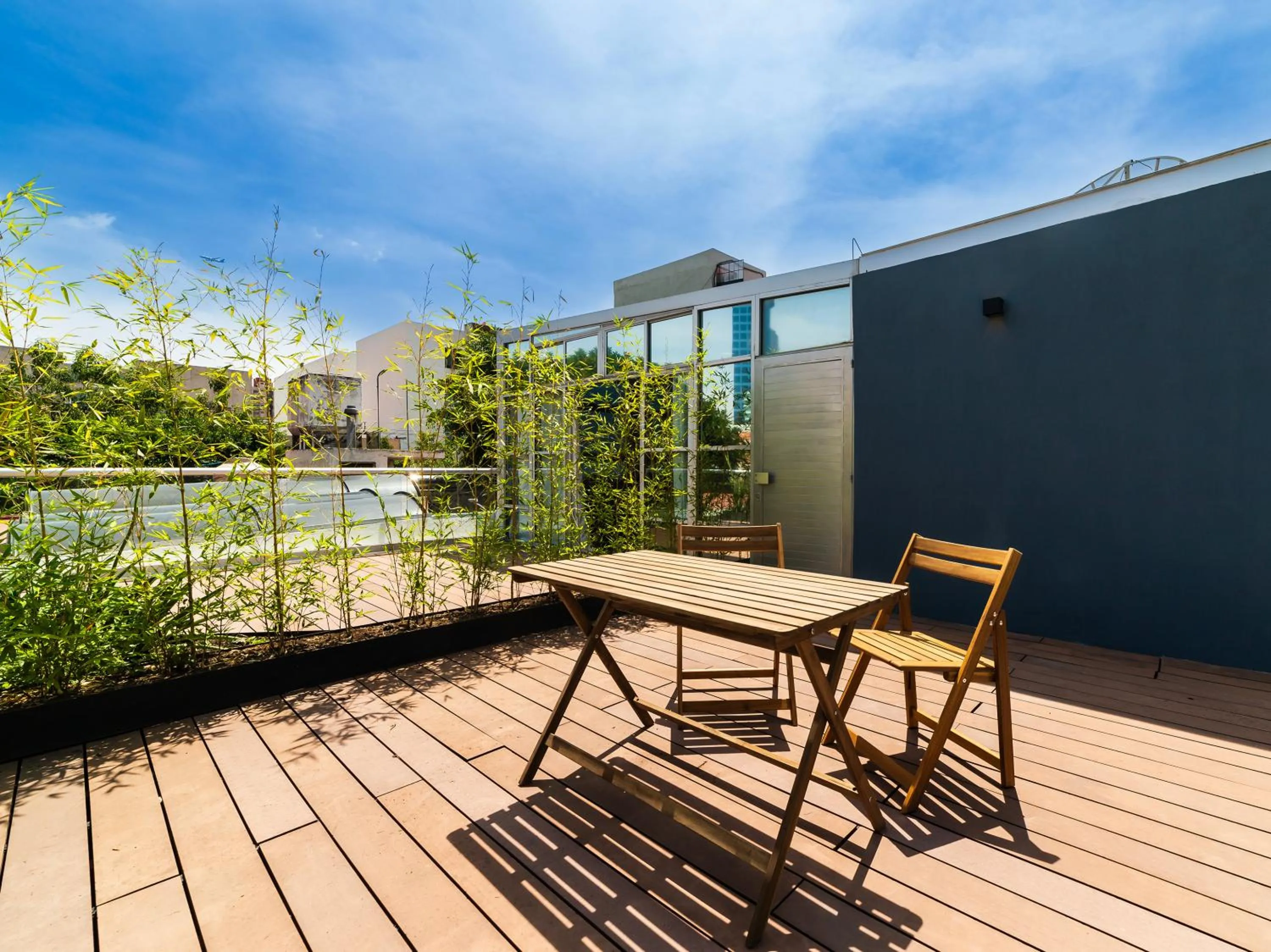 Balcony/Terrace in Edificio Piso 56