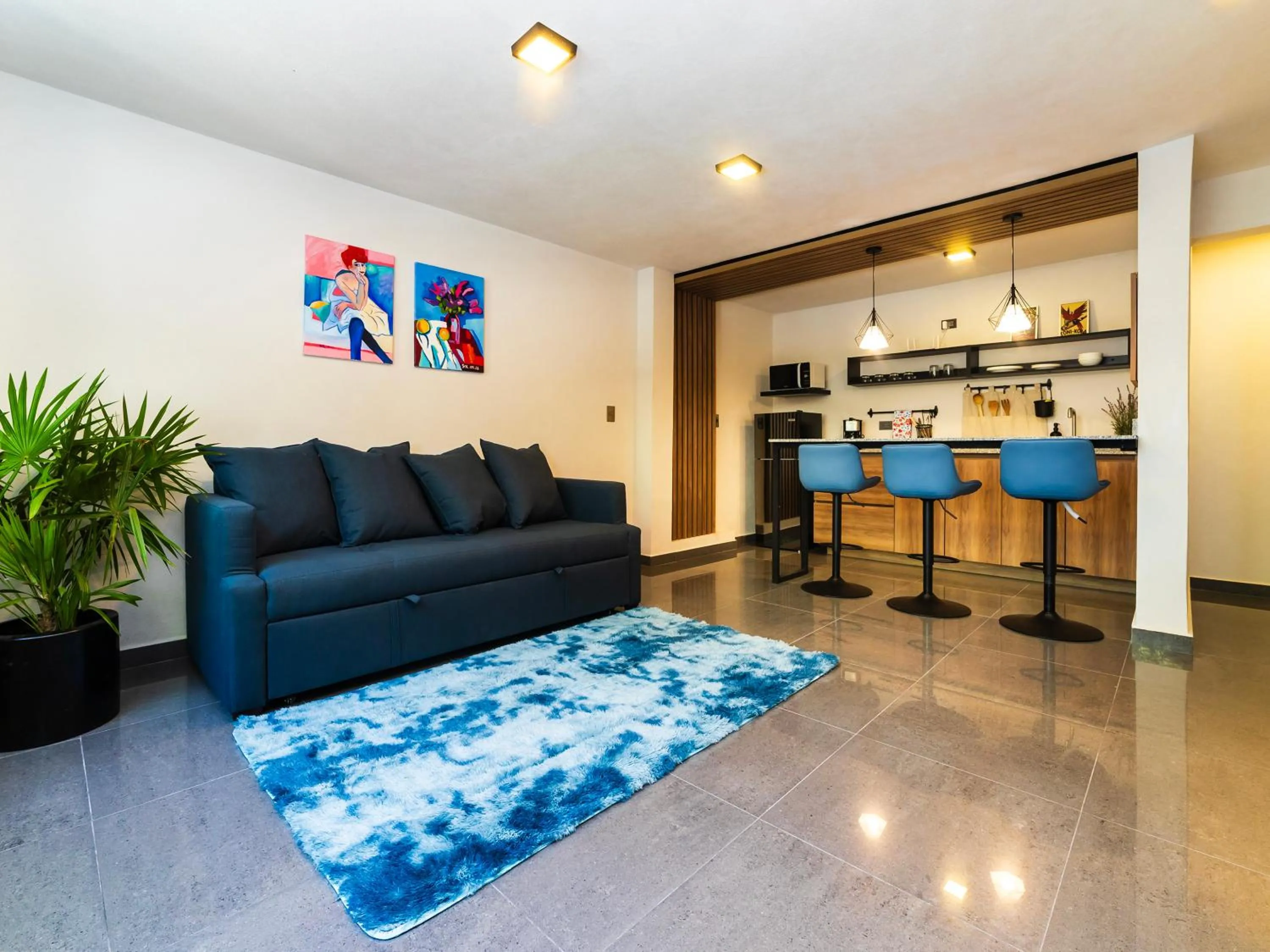 Living room in Edificio Piso 56