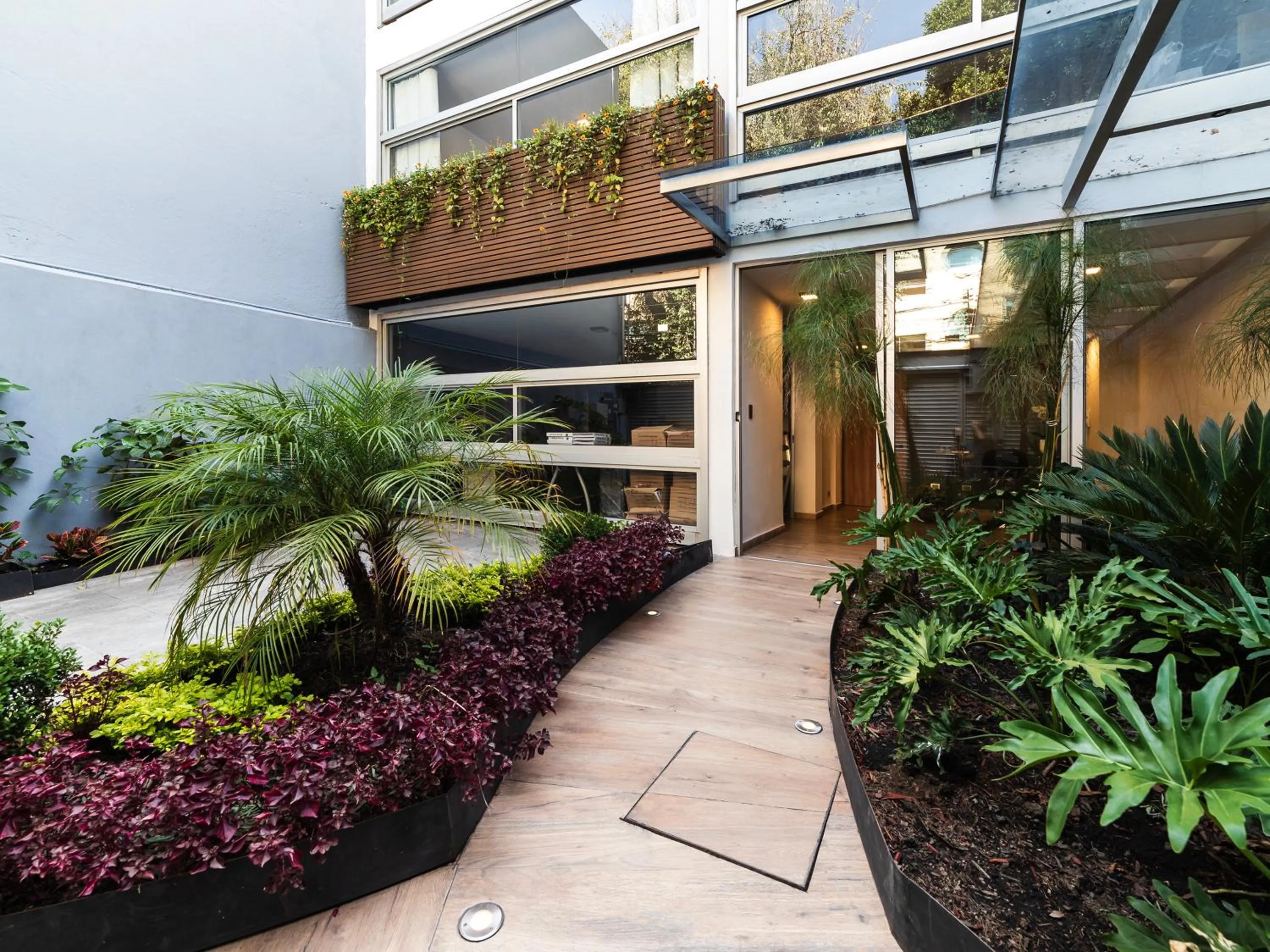 Garden view in Edificio Piso 56