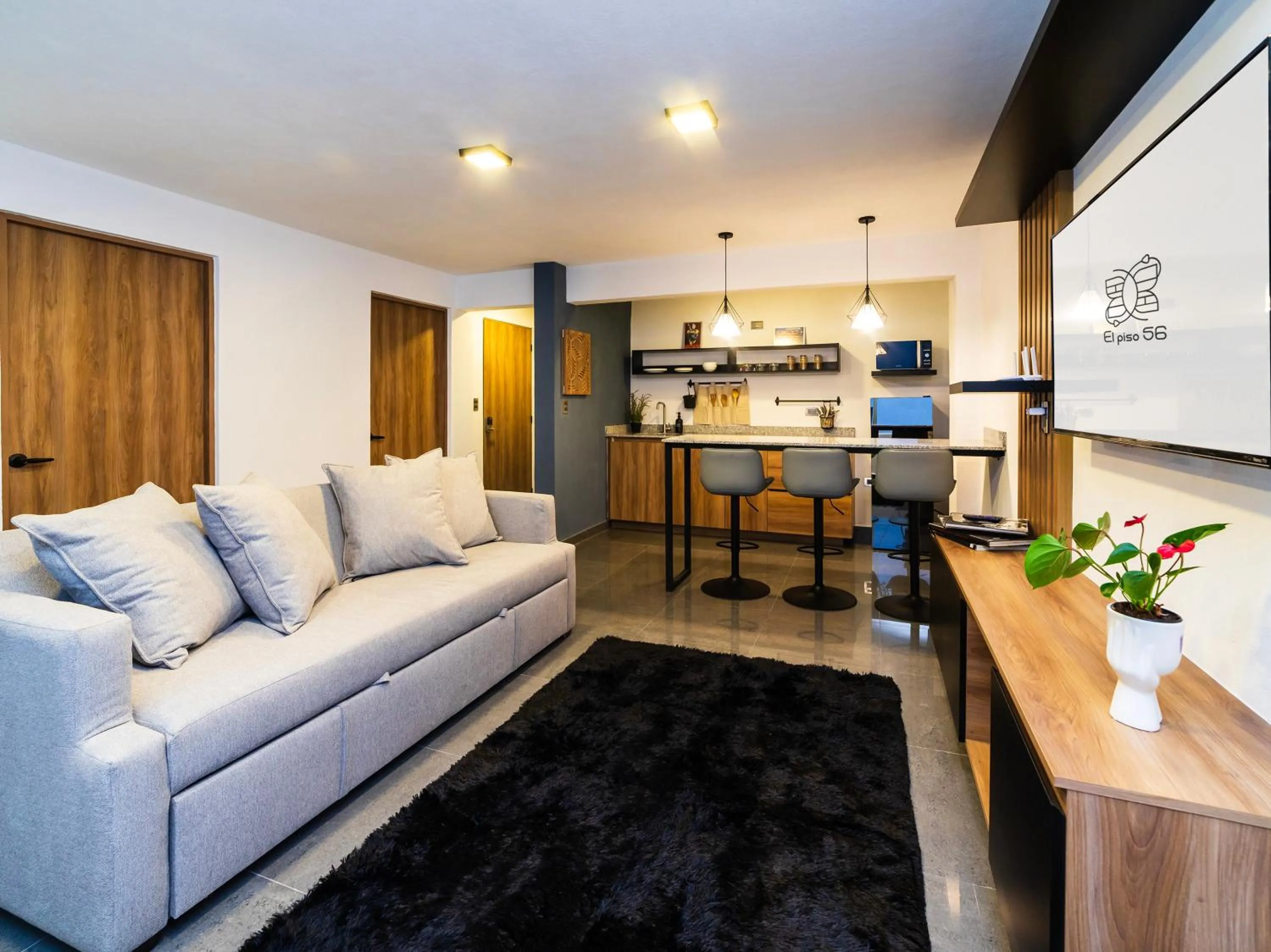 Living room in Edificio Piso 56