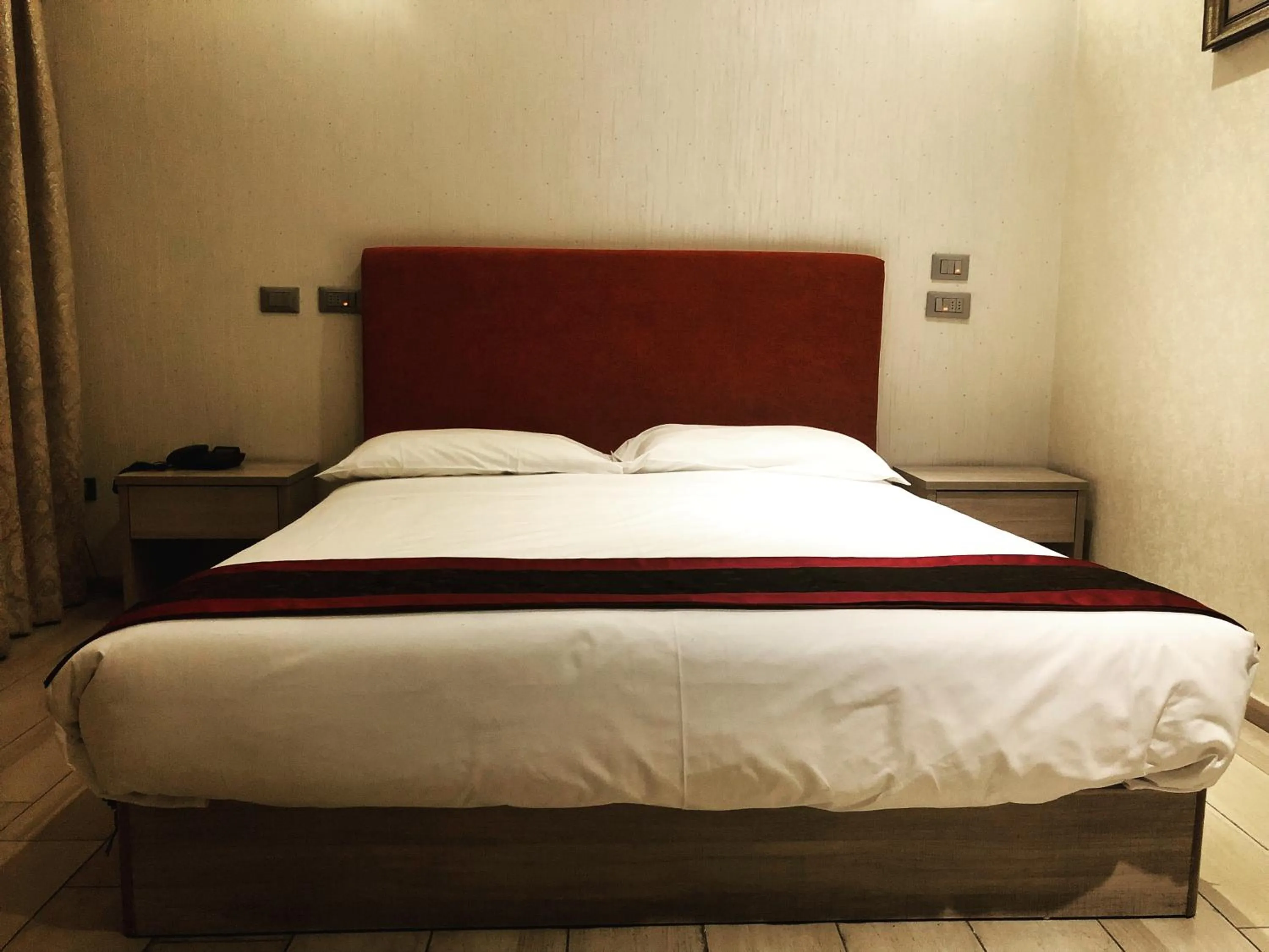Bed in Igiban Hotel