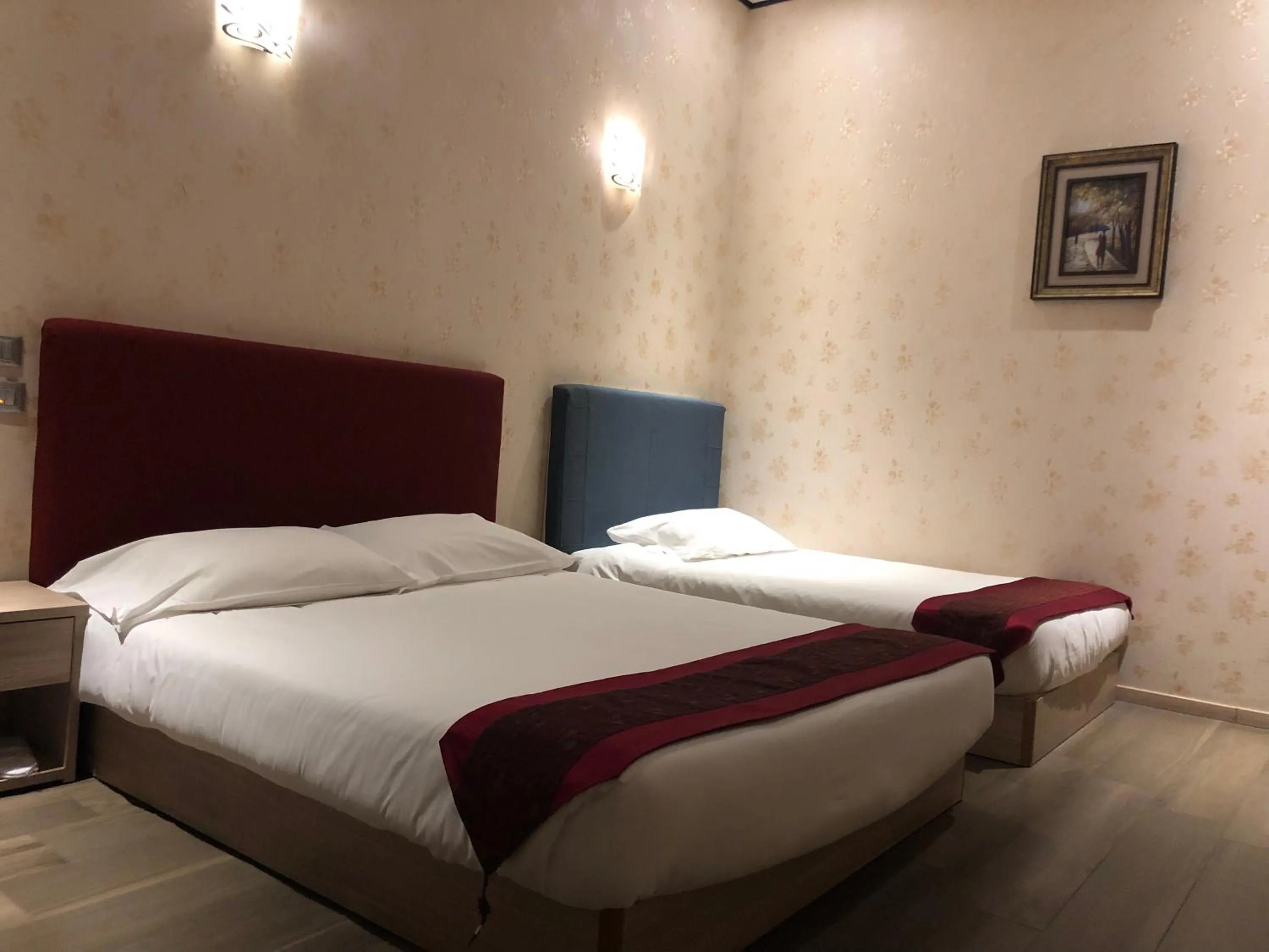 Bed in Igiban Hotel