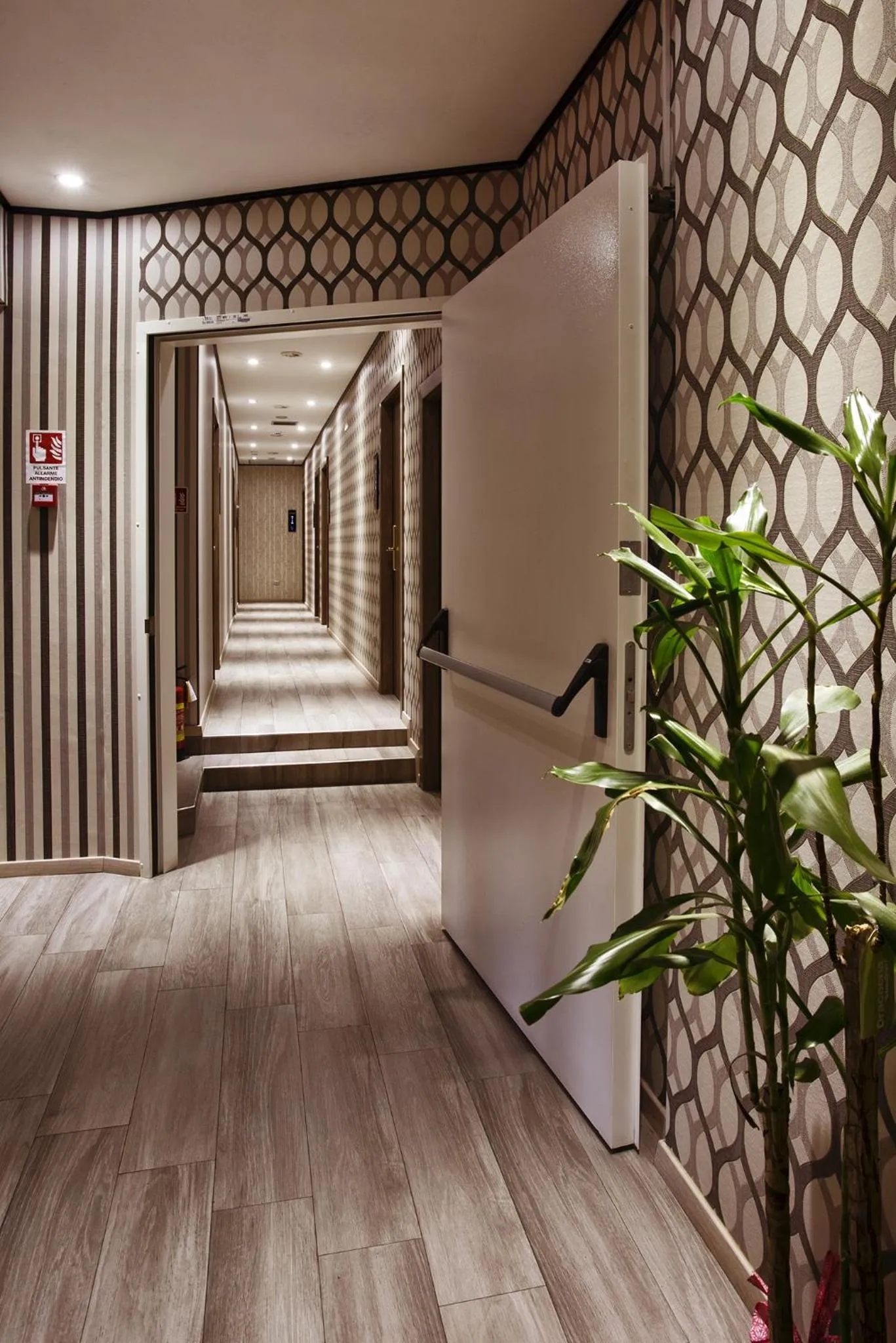 Decorative detail in Igiban Hotel