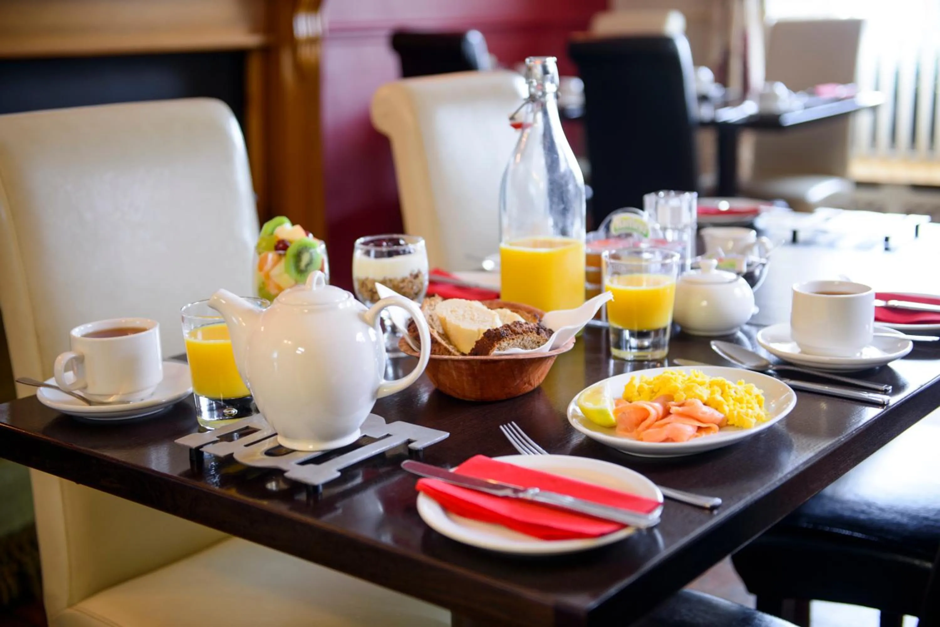 Food close-up in Dan Linehan's B&B