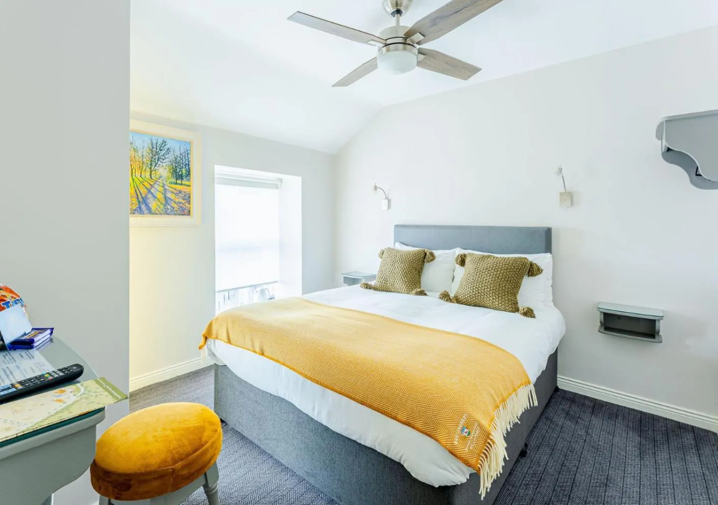 Bed in Dan Linehan's B&B