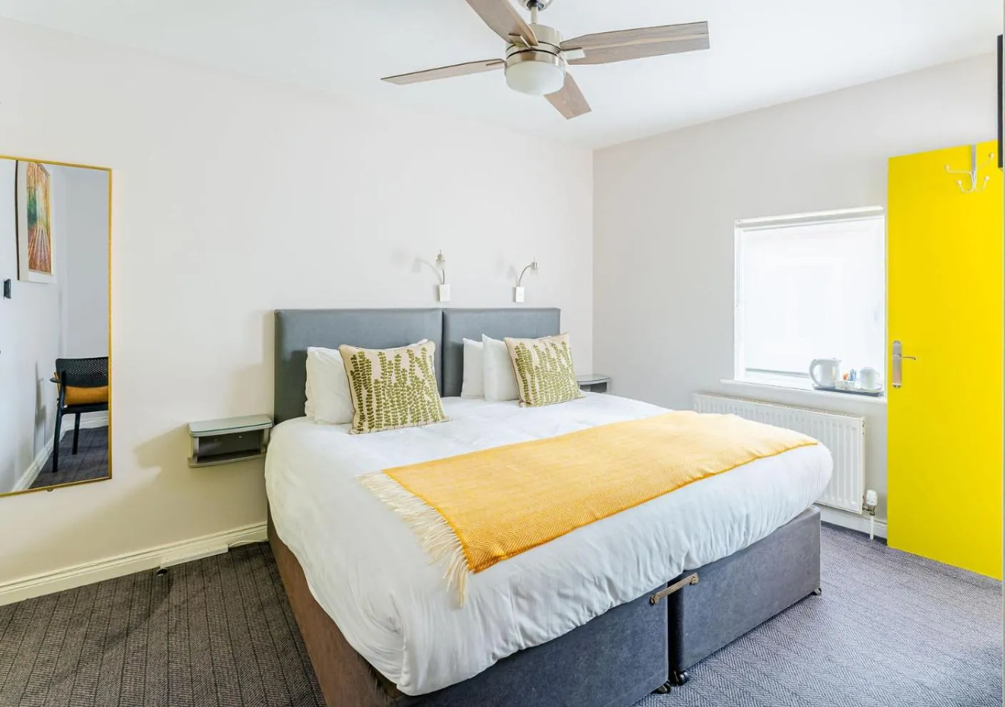 Bed in Dan Linehan's B&B