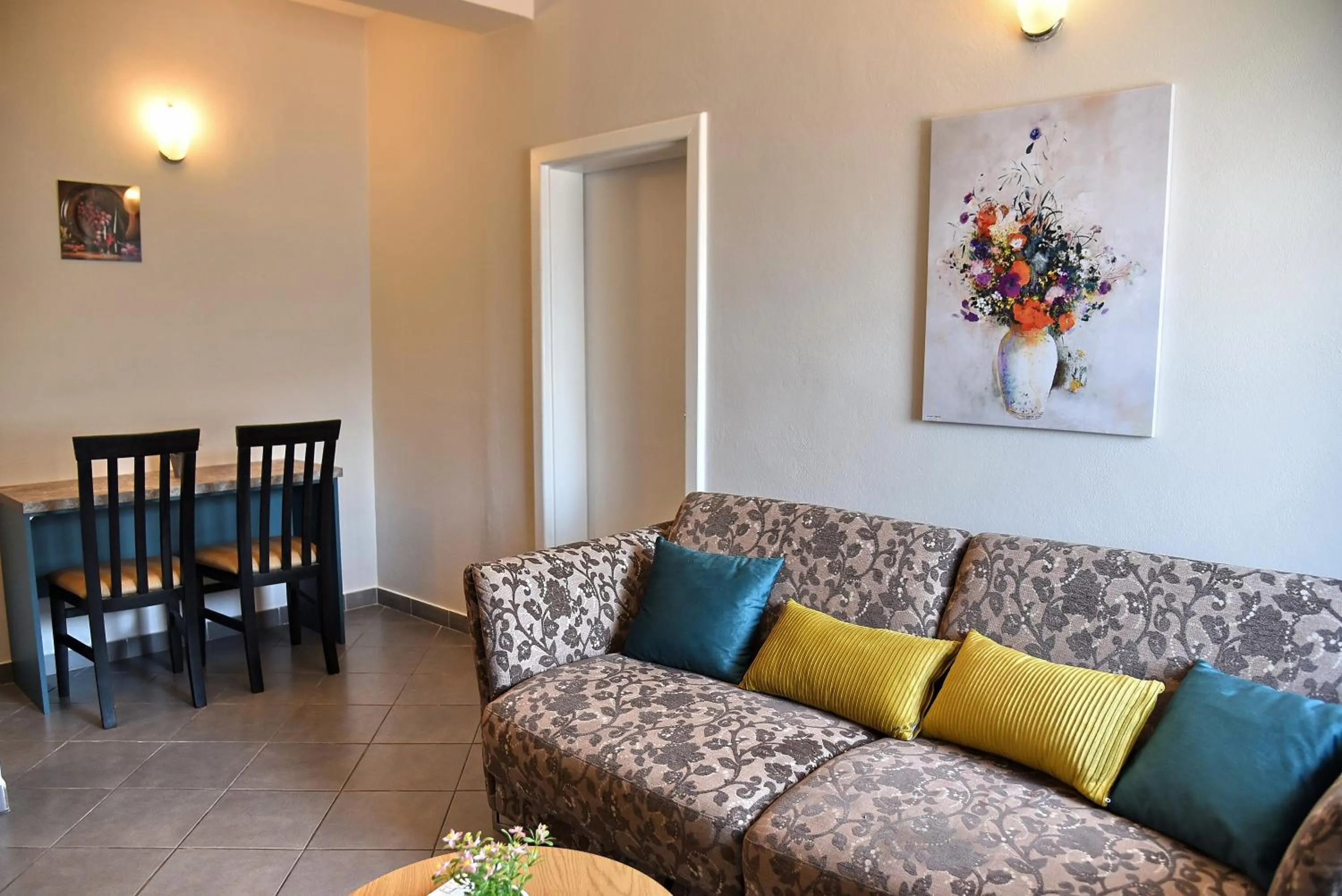 Living room in Apartments PEGAZ