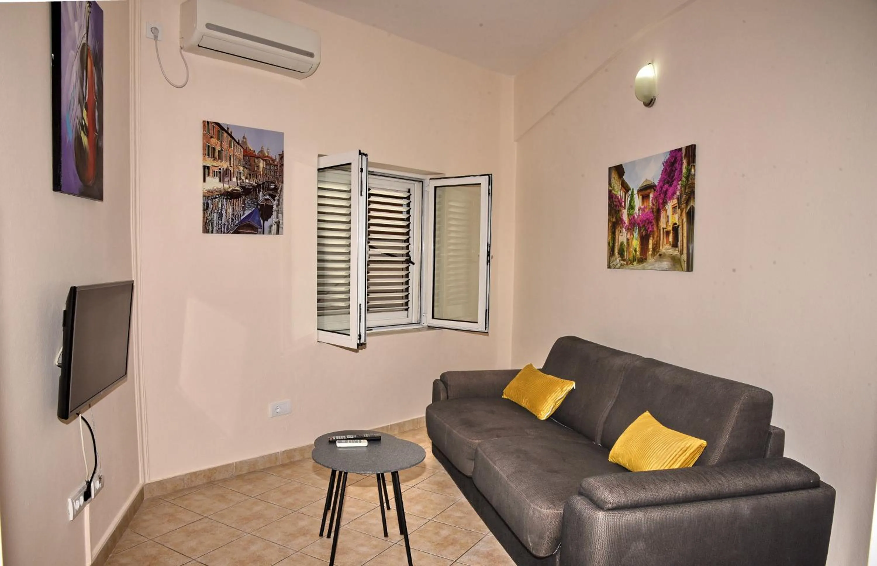 Living room in Apartments PEGAZ