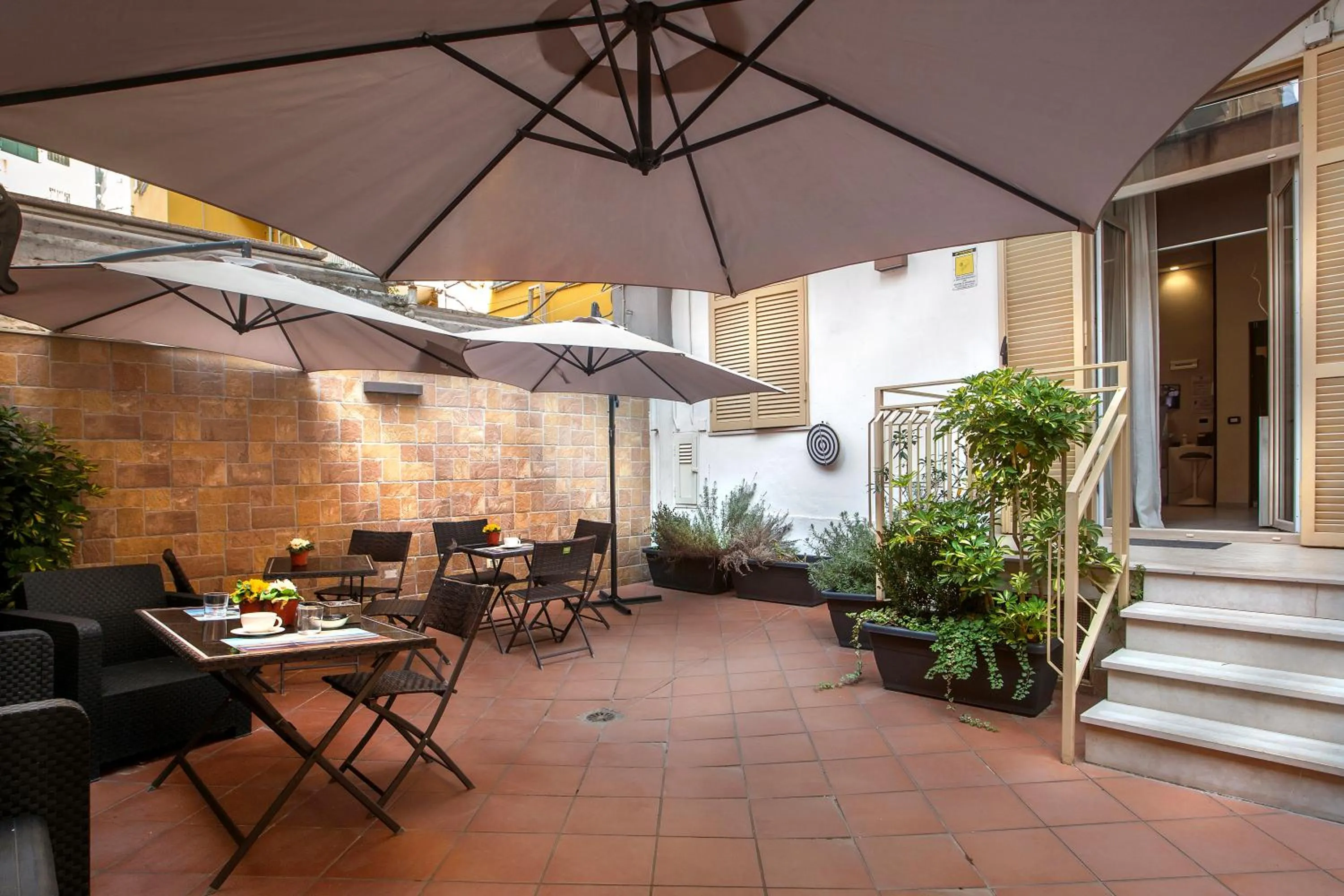 Balcony/Terrace in Residenza Suarez