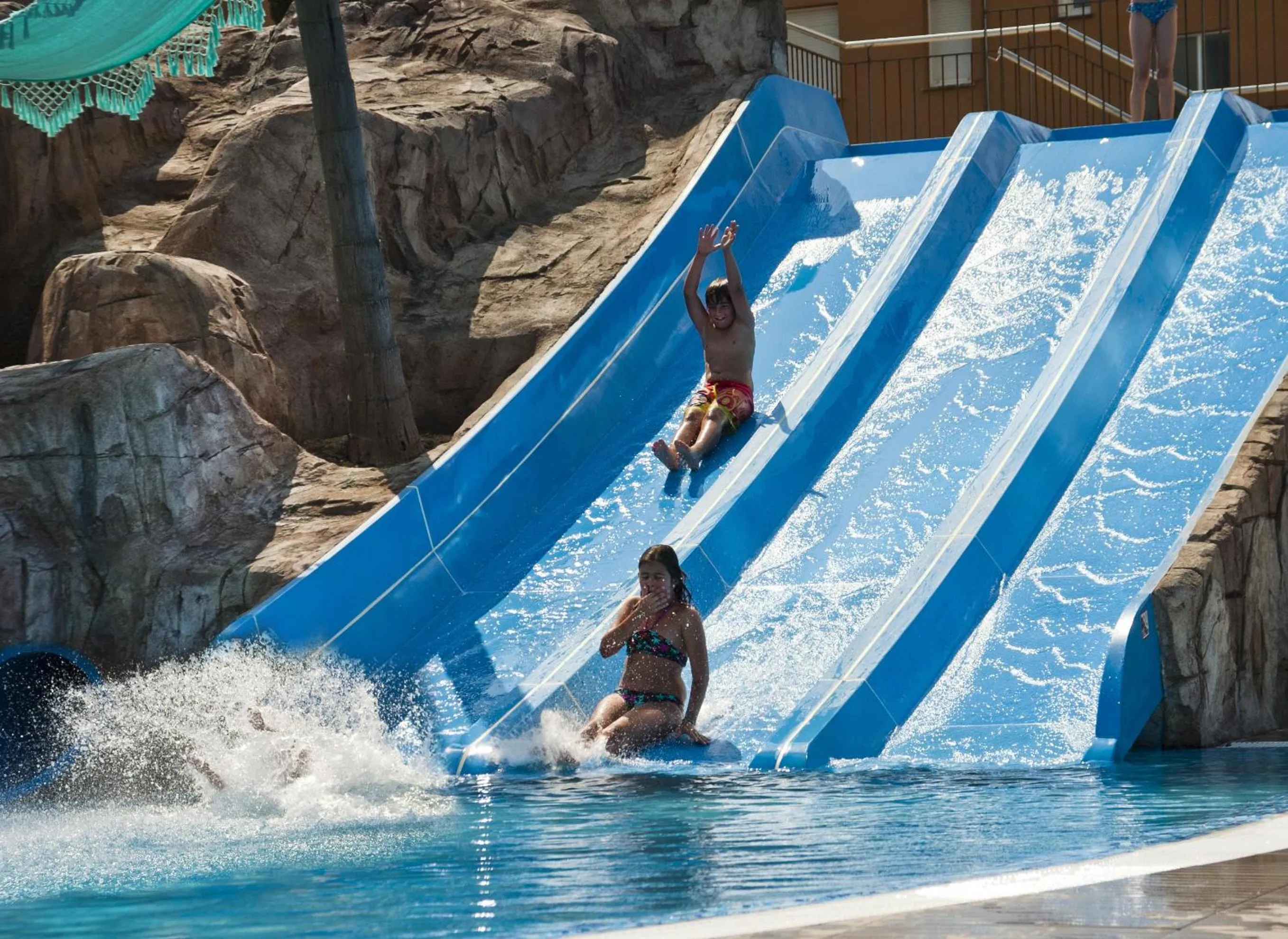 Aqua park in Hotel Europa Splash & Spa