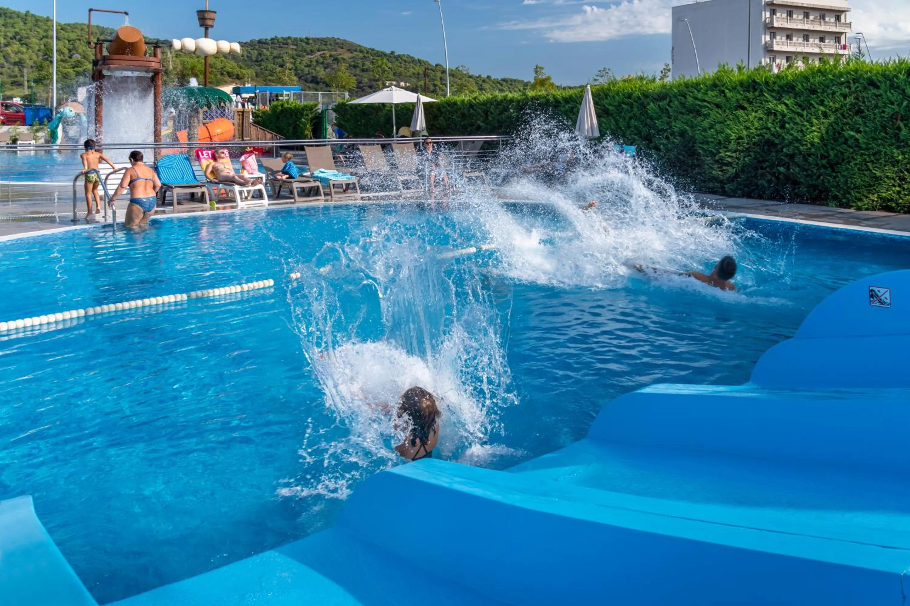 Aqua park in Hotel Europa Splash & Spa