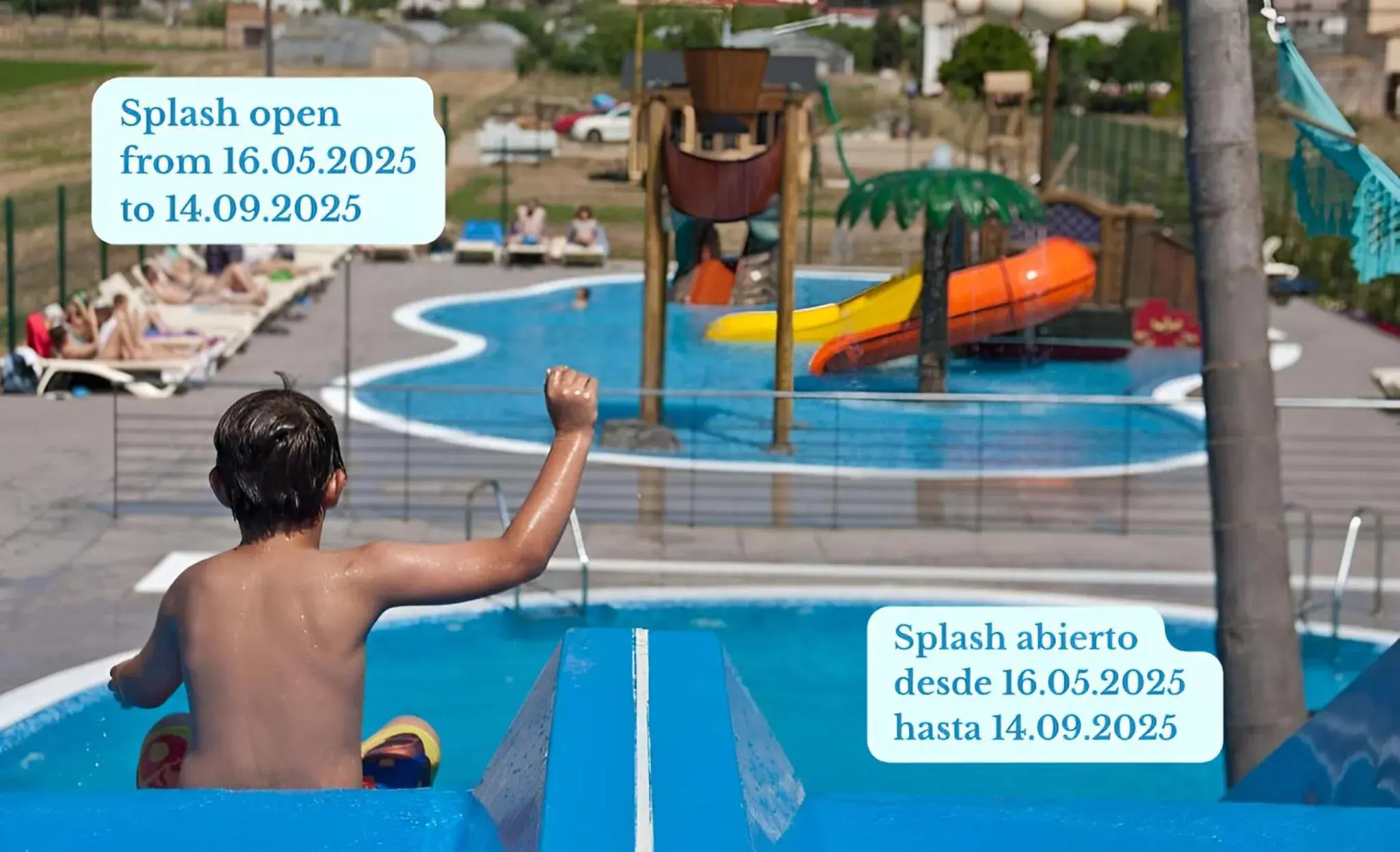 Swimming pool in Hotel Europa Splash & Spa Swimming pool in Hotel Europa Splash & Spa