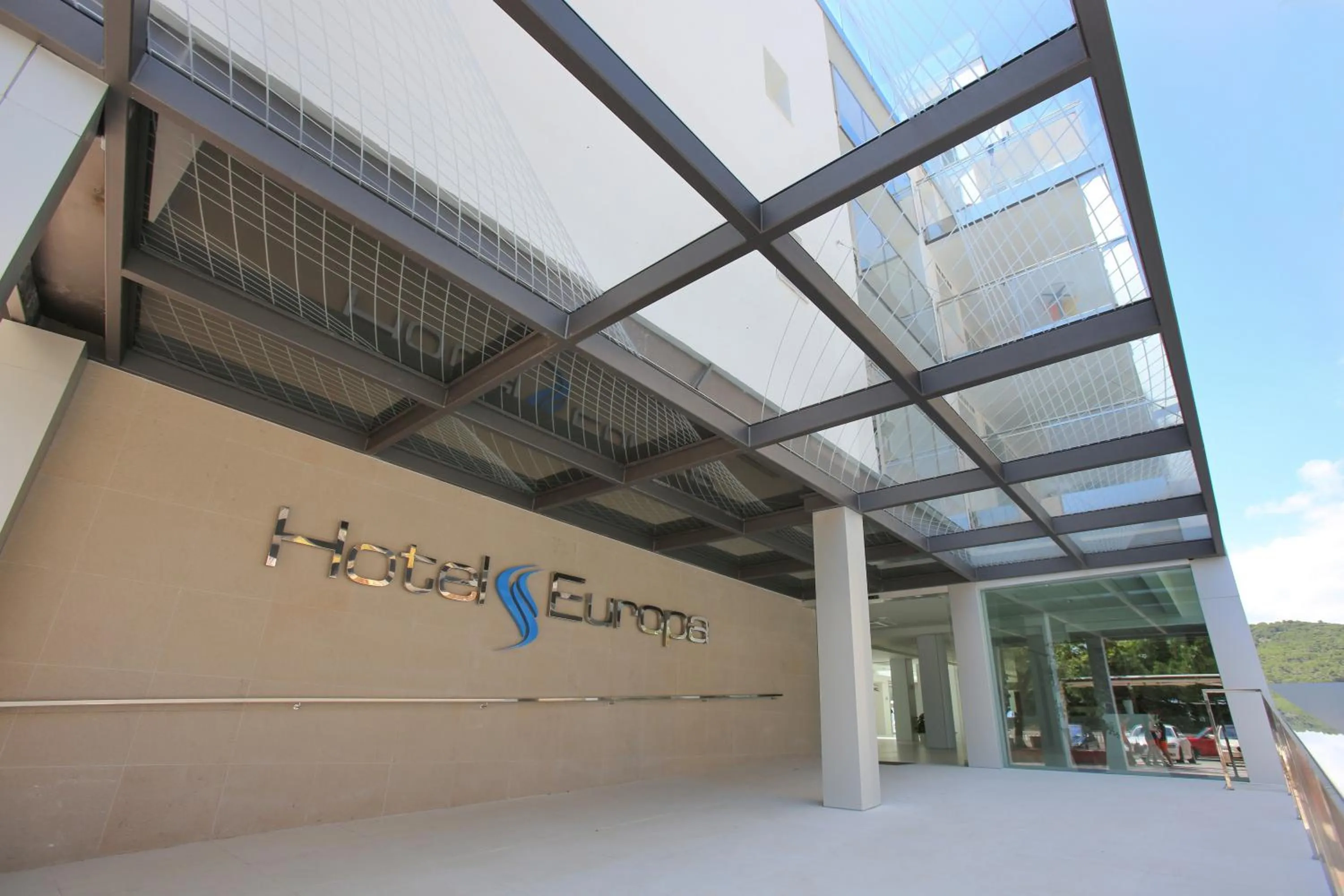 Facade/entrance in Hotel Europa Splash & Spa