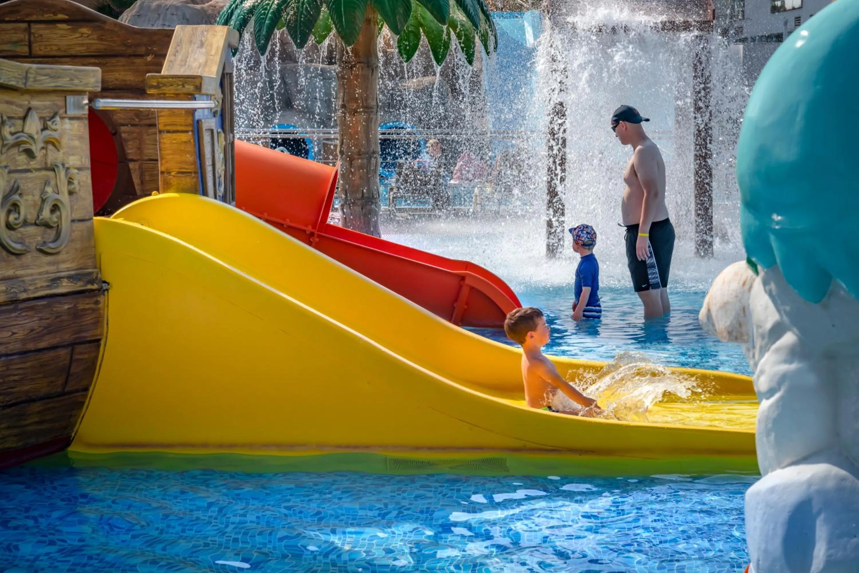 Children play ground in Hotel Europa Splash & Spa