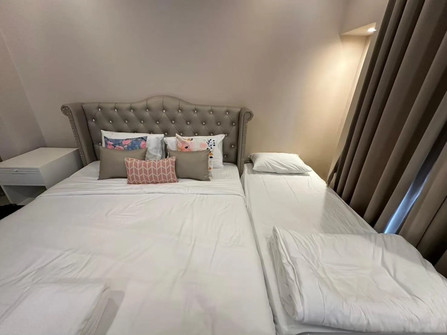 Bed in Villa Primo Eyrie Khaoyai near Toscana