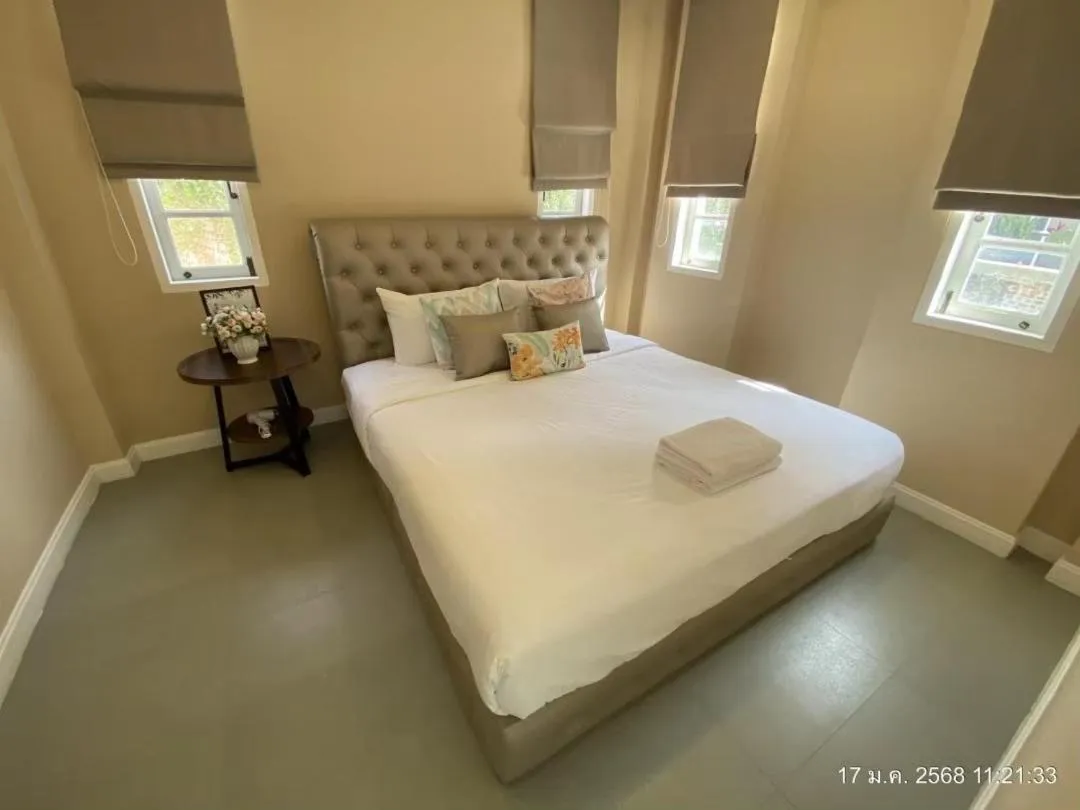 Bed in Villa Primo Eyrie Khaoyai near Toscana