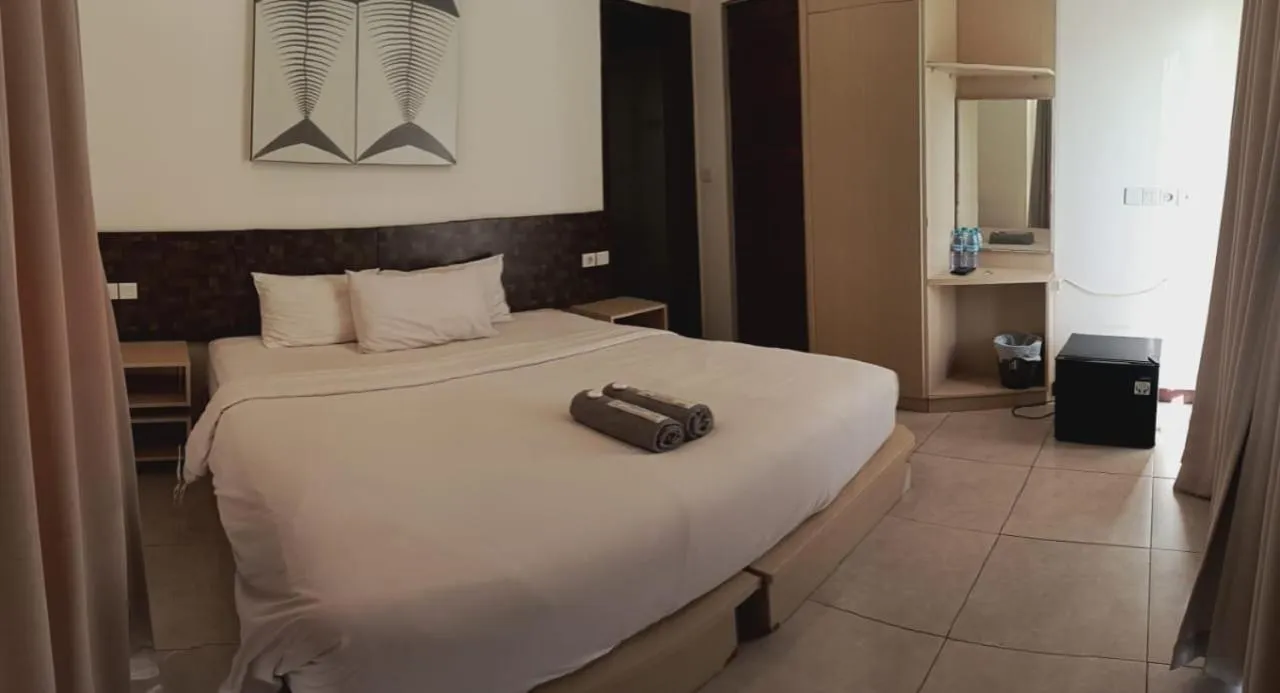 Bed in THE PAVING VILLA