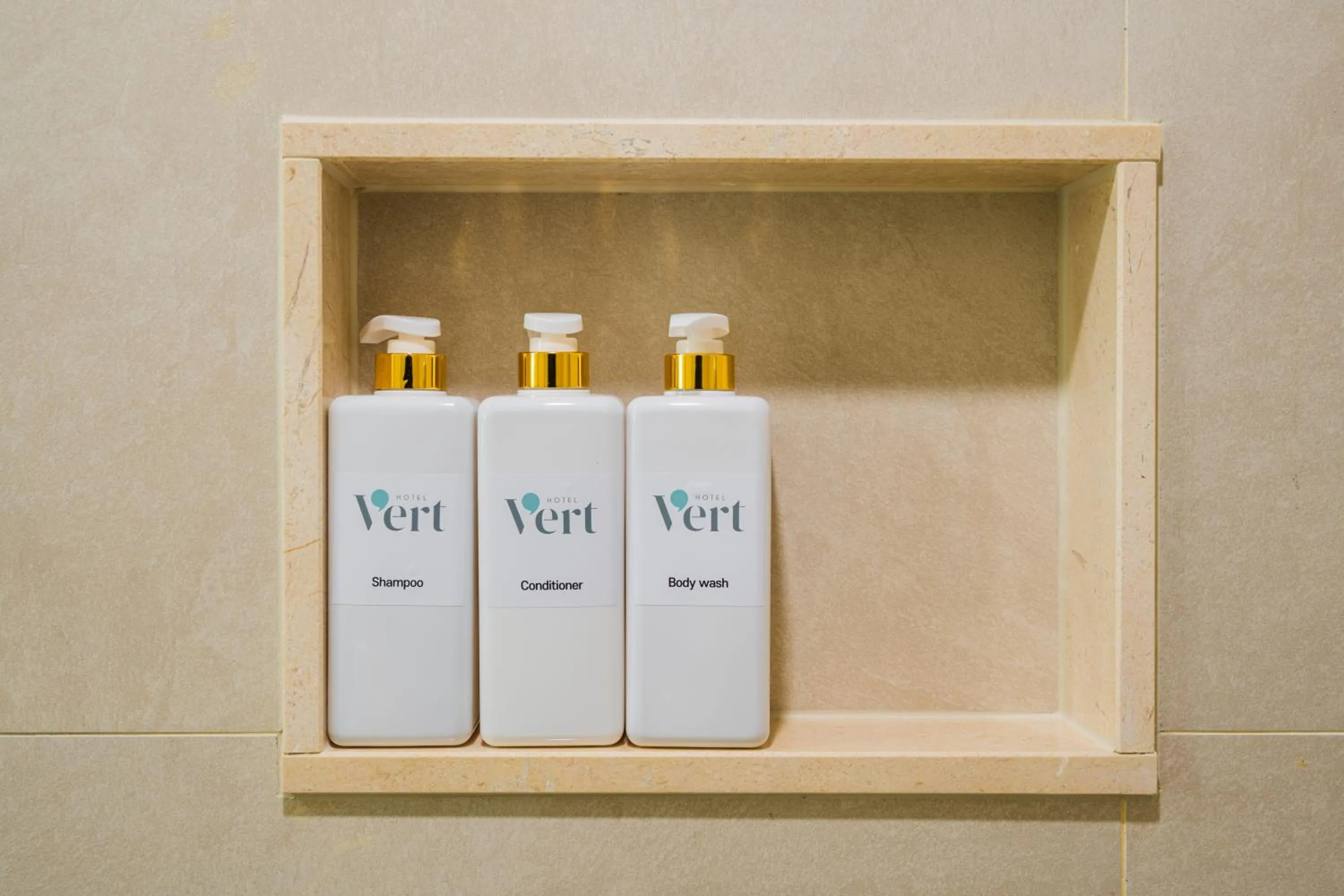 Shower in Hotel Vert