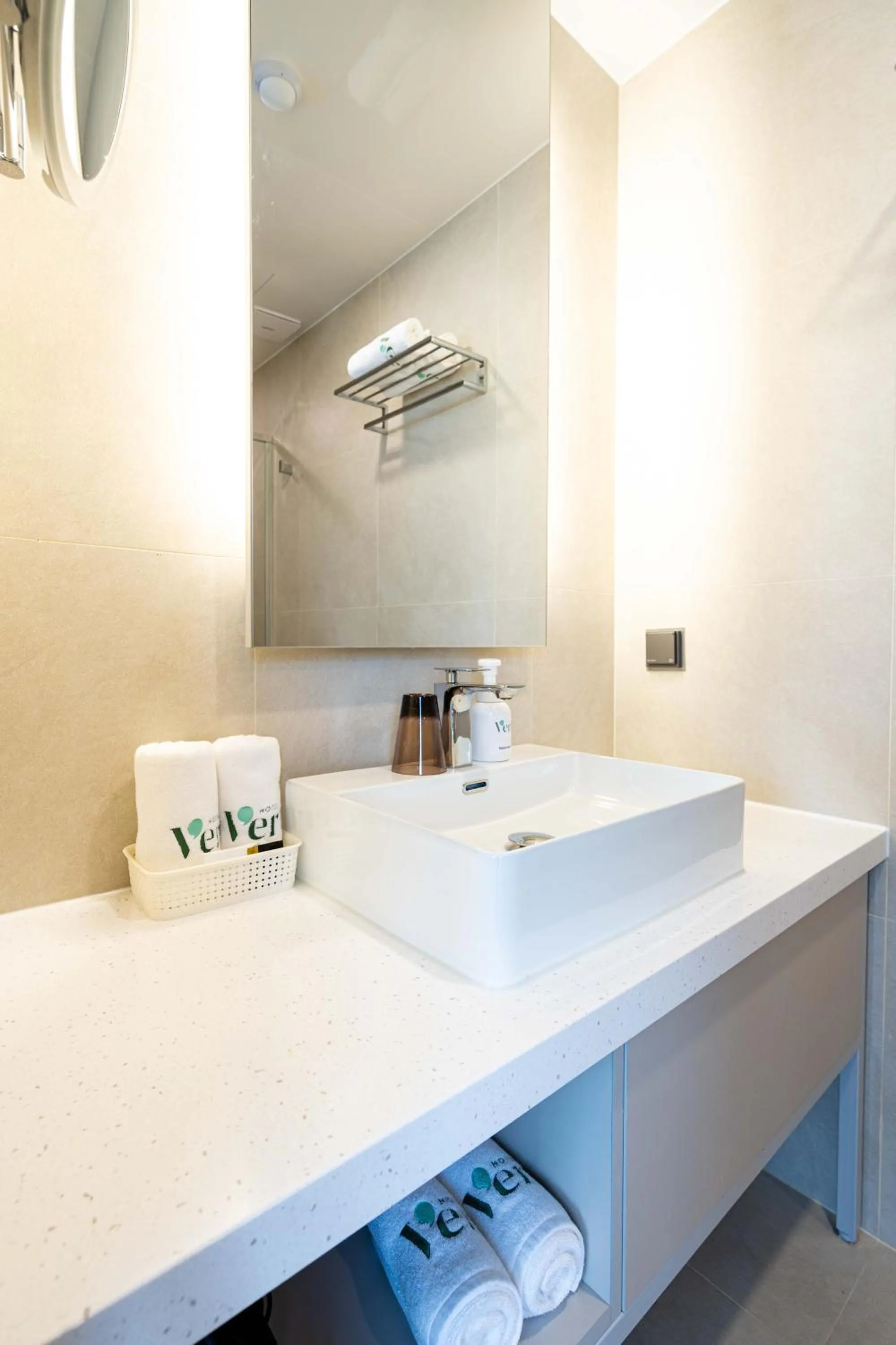 Bathroom in Hotel Vert