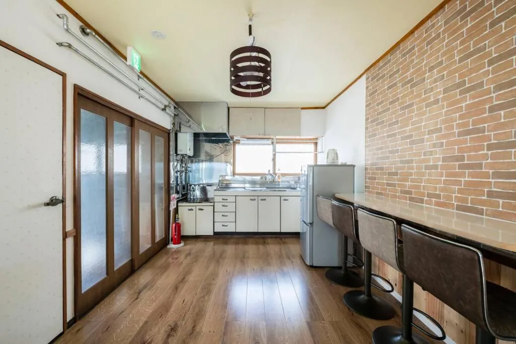 kitchen in YADOt Inn OTARU