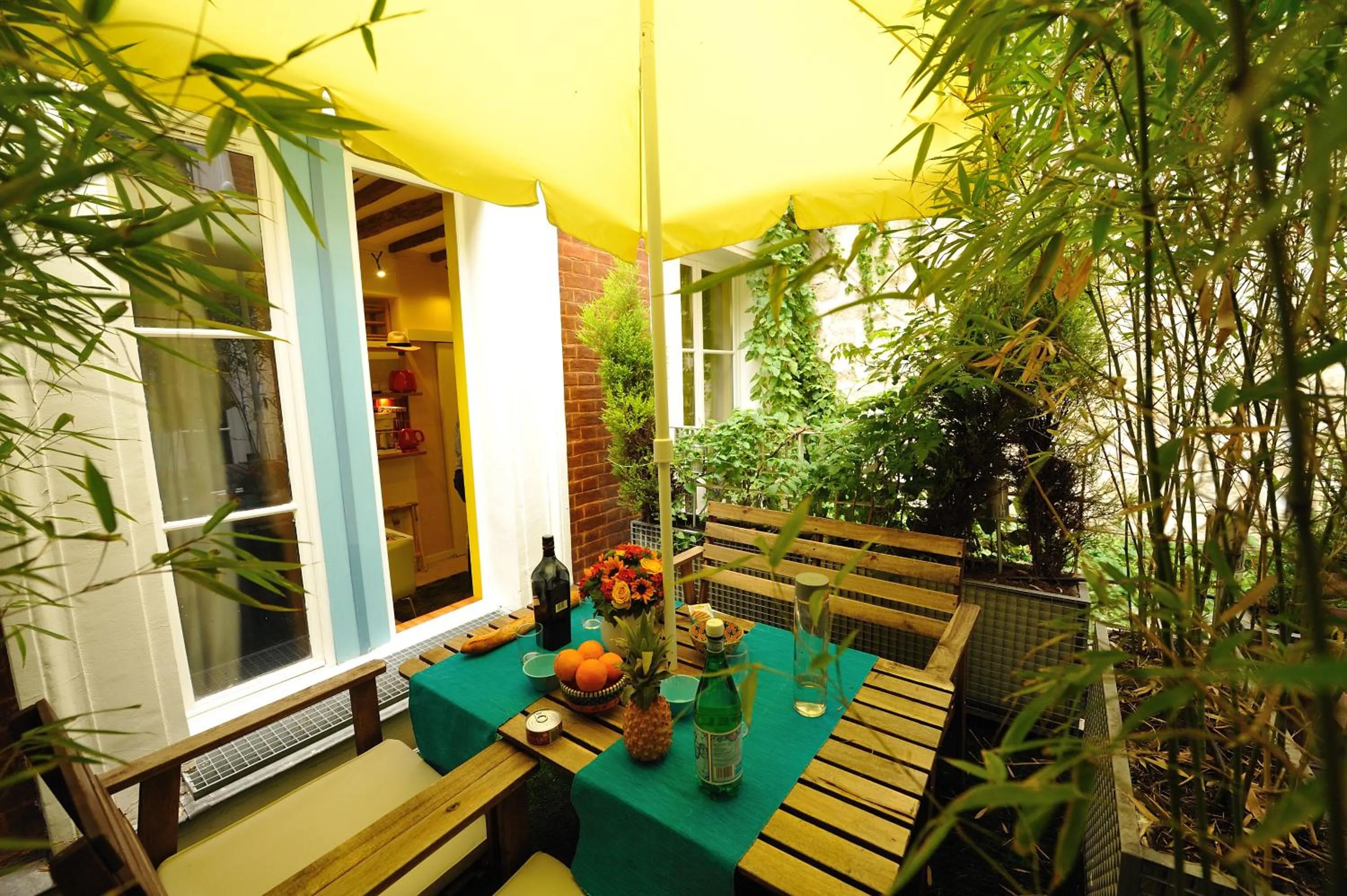 Balcony/Terrace in Les Patios du Marais 1